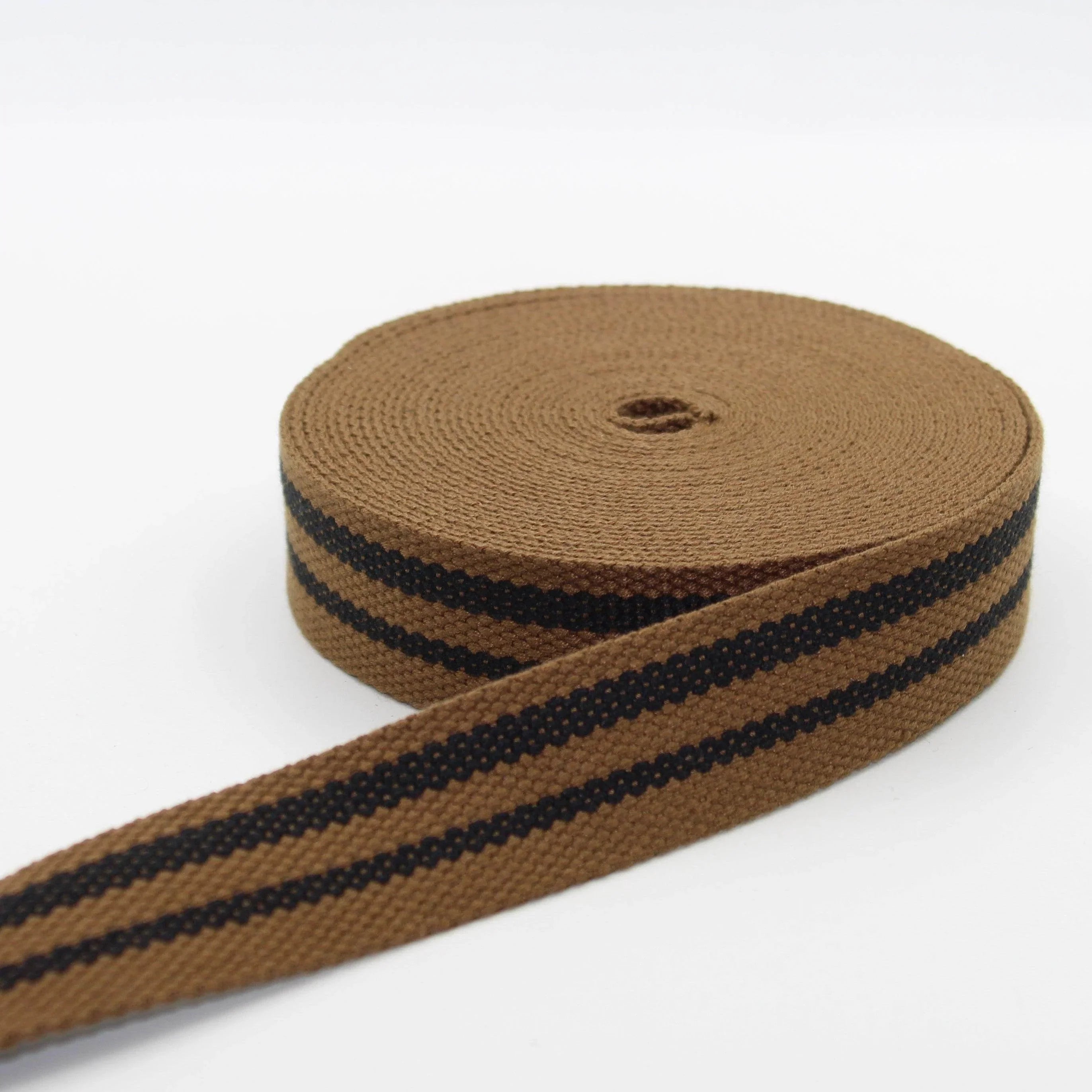 5 meters 30mm Old Style Striped Webbing #RUB1992 - ACCESSOIRES LEDUC BV