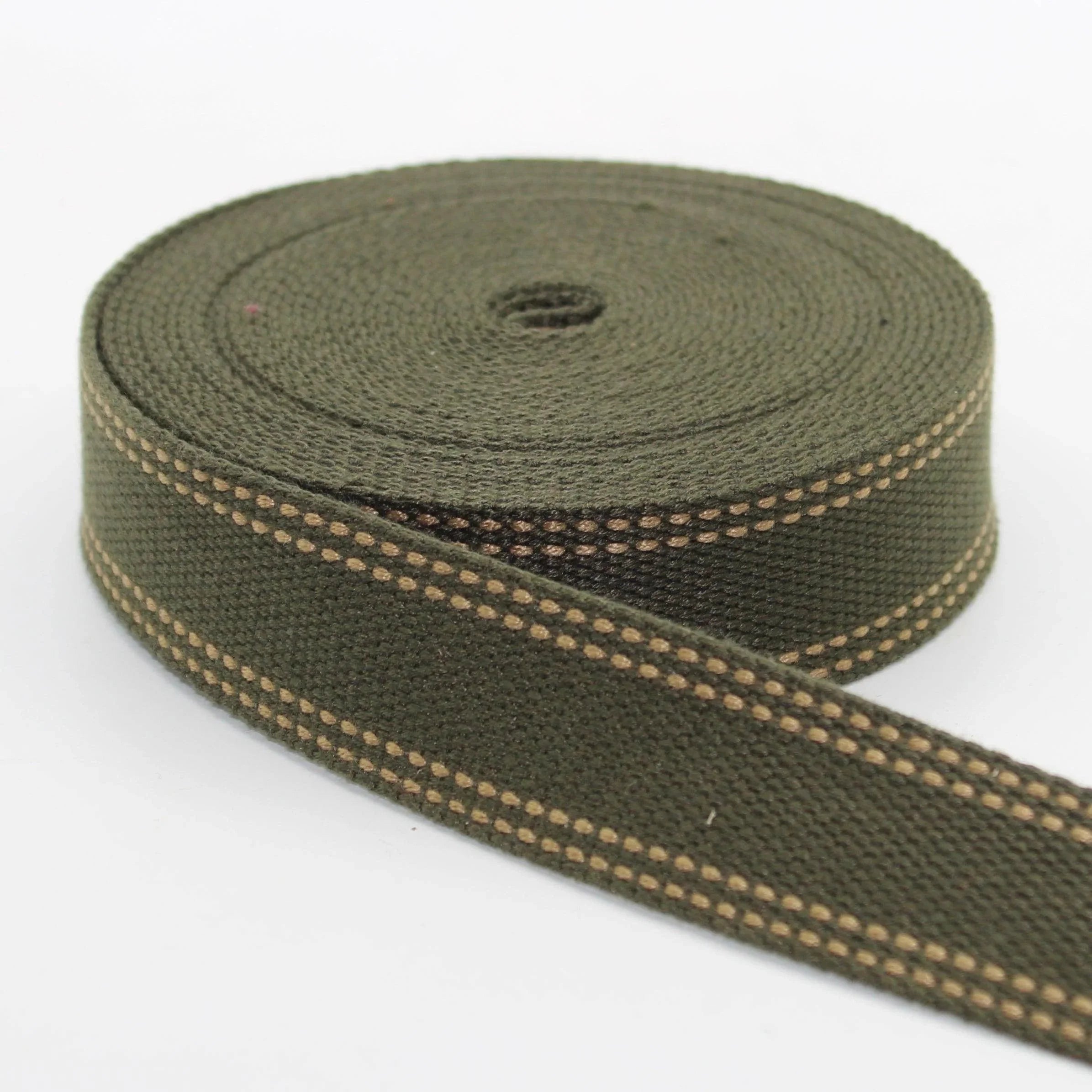 5 meters 30mm Stitch Striped Webbing #RUB1991 - ACCESSOIRES LEDUC BV