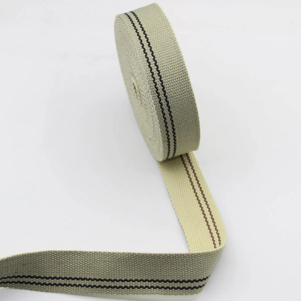 5 meters Bicolor 2 Wave 30mm Webbing #RUB1977 - ACCESSOIRES LEDUC BV