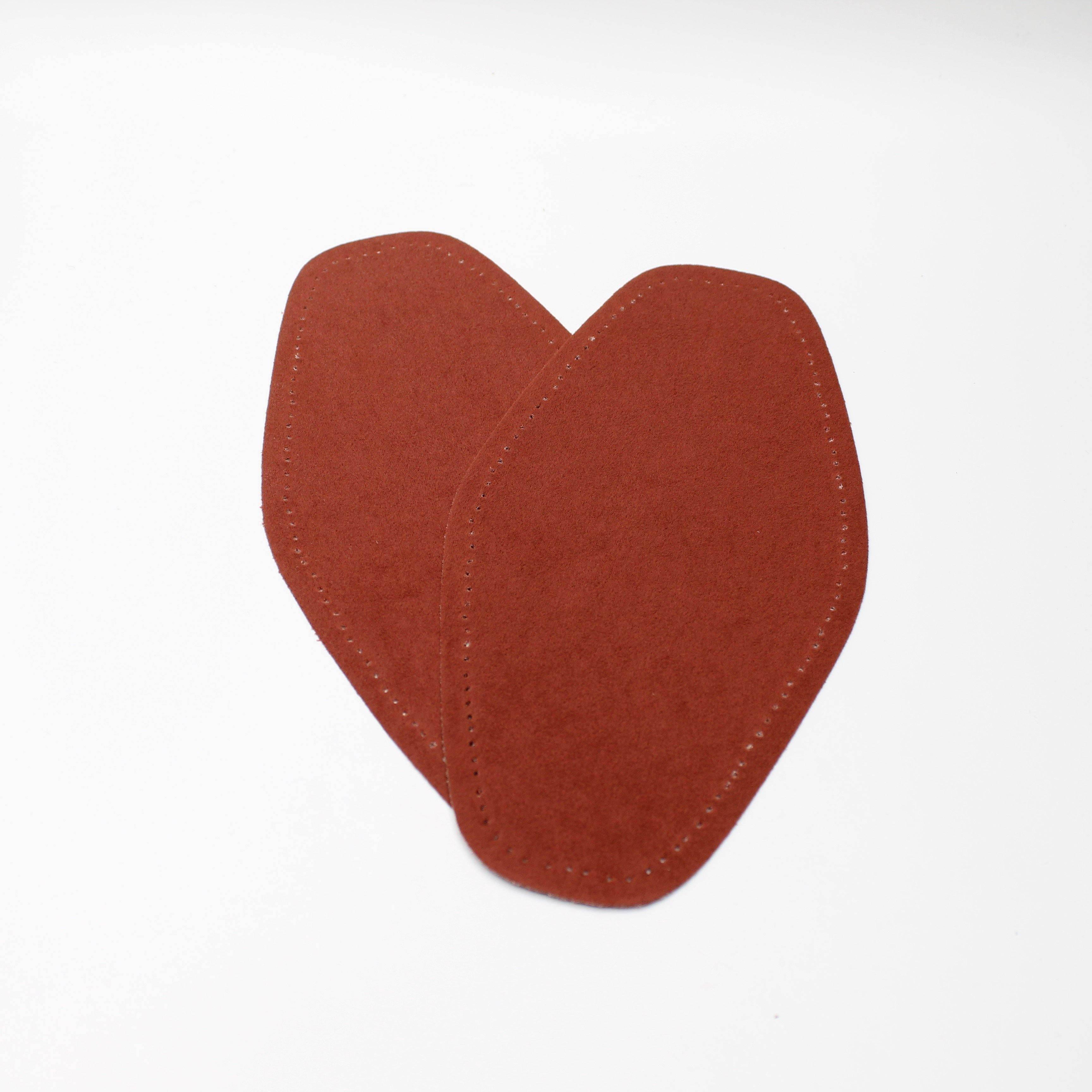 1 Pair Suede Elbow Patches - Iron-on - 190mm x 100mm - ACCESSOIRES LEDUC BV