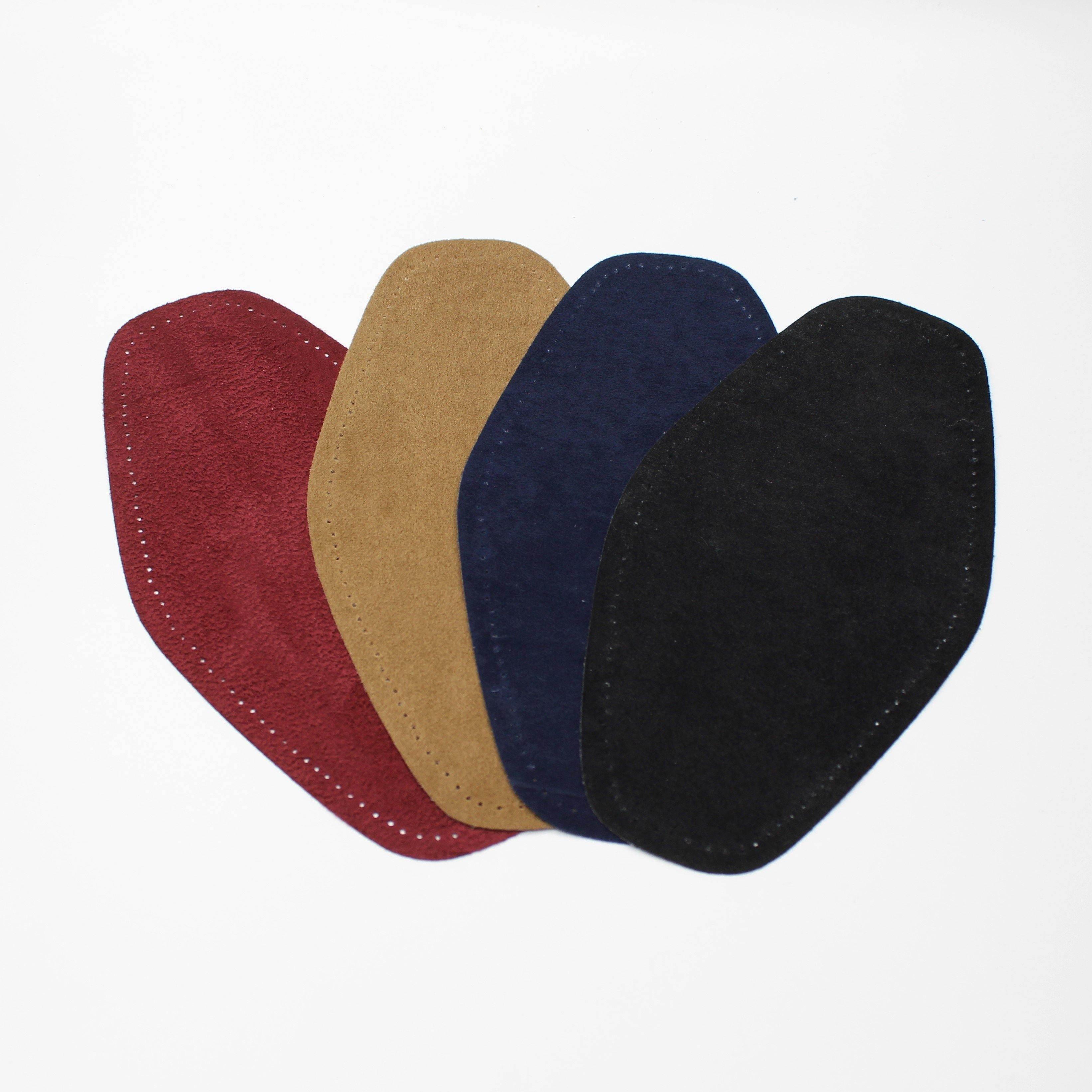 1 Pair Suede Elbow Patches - Iron-on - 190mm x 100mm - ACCESSOIRES LEDUC BV