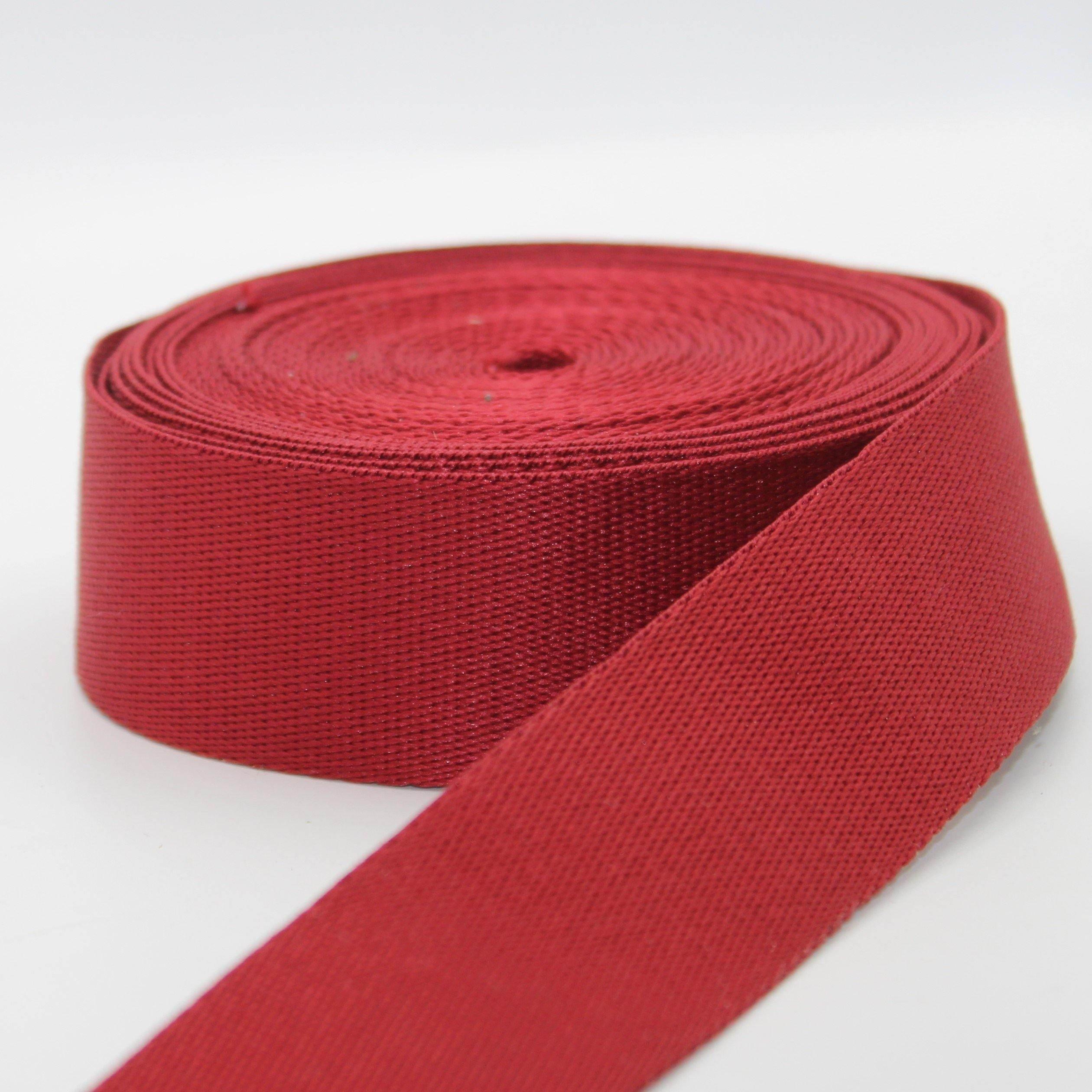 3 meters Shiny Soft Polyester Webbing 40mm #RUB1961 - ACCESSOIRES LEDUC BV