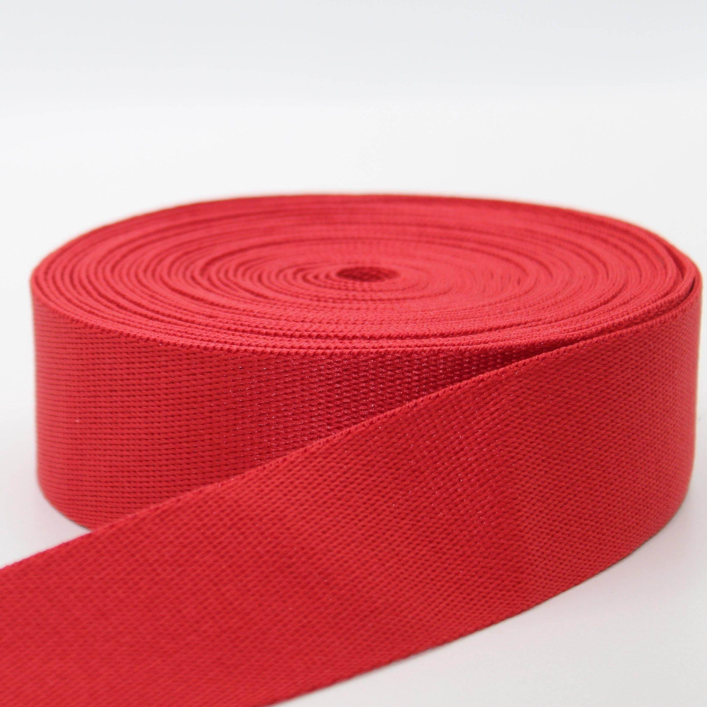 3 meters Shiny Soft Polyester Webbing 40mm #RUB1961 - ACCESSOIRES LEDUC BV