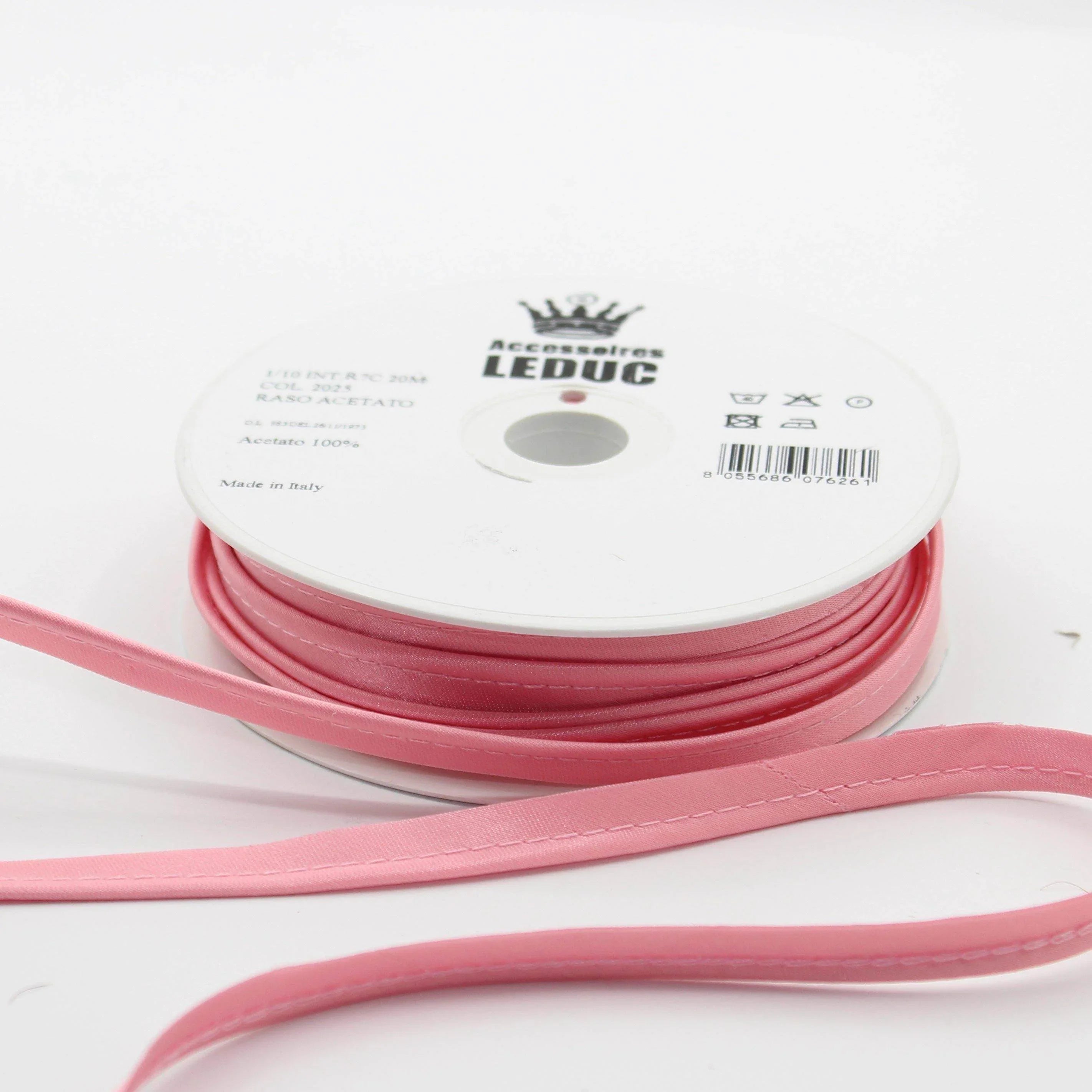 Satin PIPING / 10mm - 8/2 - ACCESSOIRES LEDUC BV