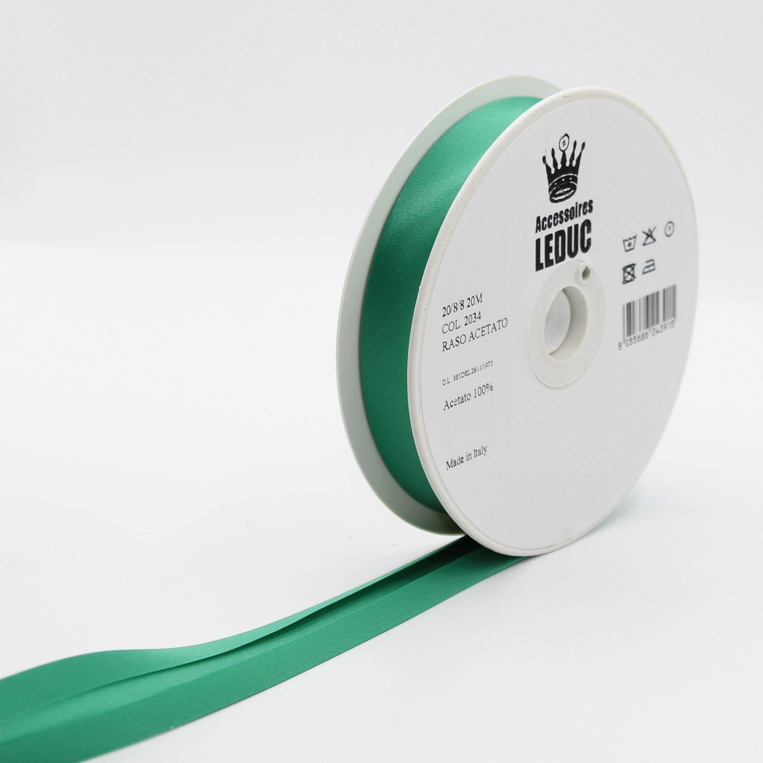 Satin BIAS BINDING / 20mm - 20/8/8 #SBI500-20-8-8-20 - ACCESSOIRES LEDUC BV