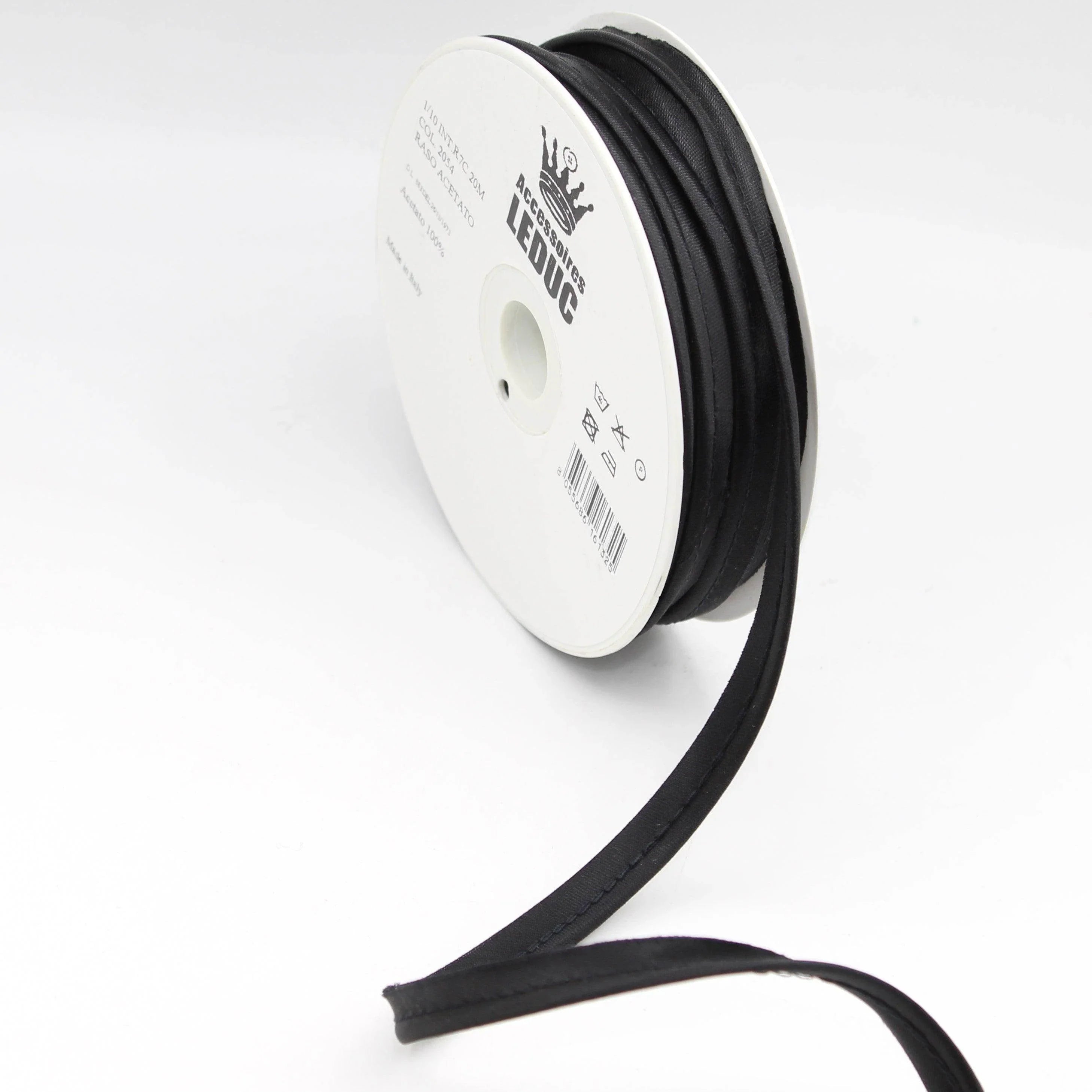 Satin PIPING / 10mm - 8/2 - ACCESSOIRES LEDUC BV