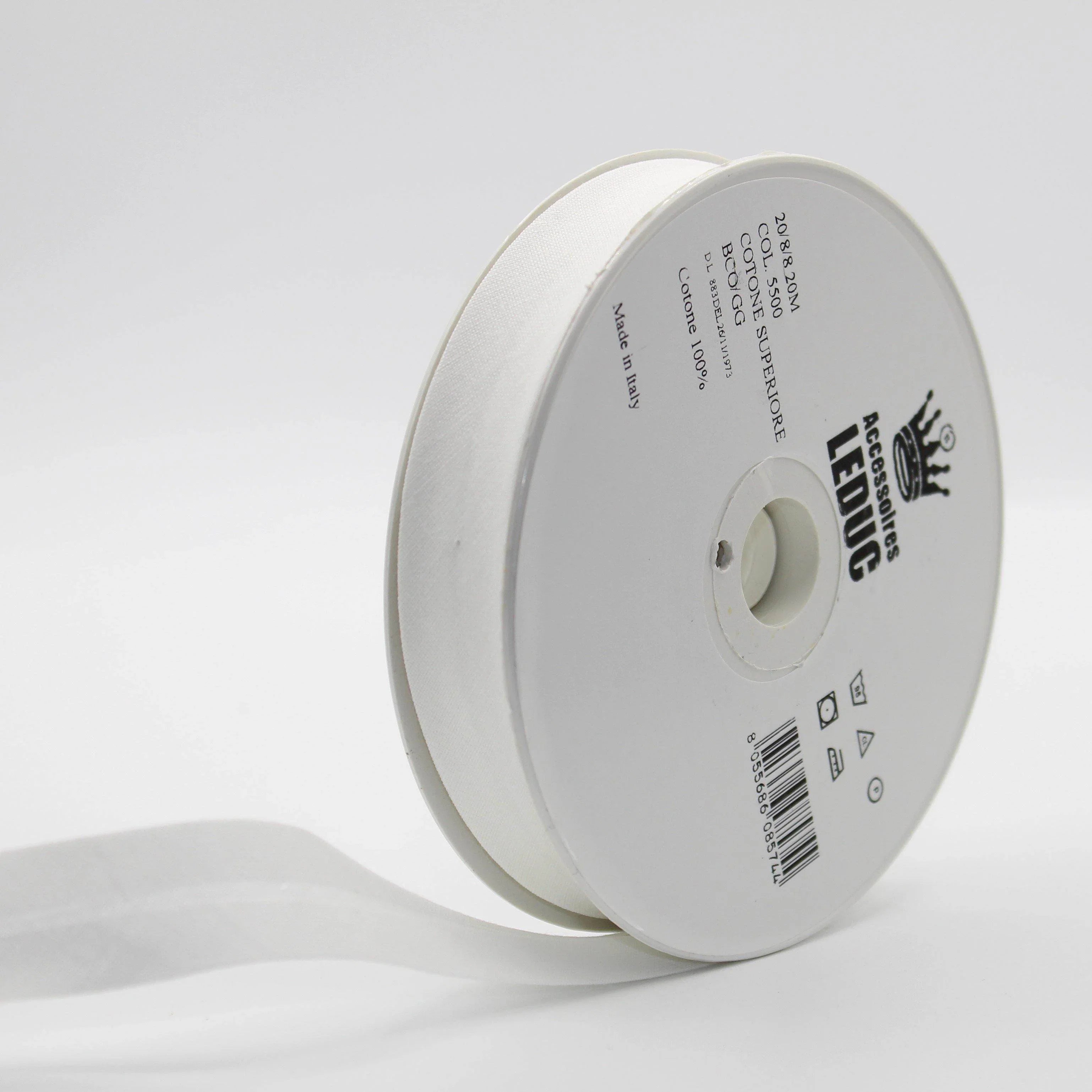 20MT - COTTON BIAS BINDING / 20mm - 20/8/8 #SBI517 - ACCESSOIRES LEDUC BV