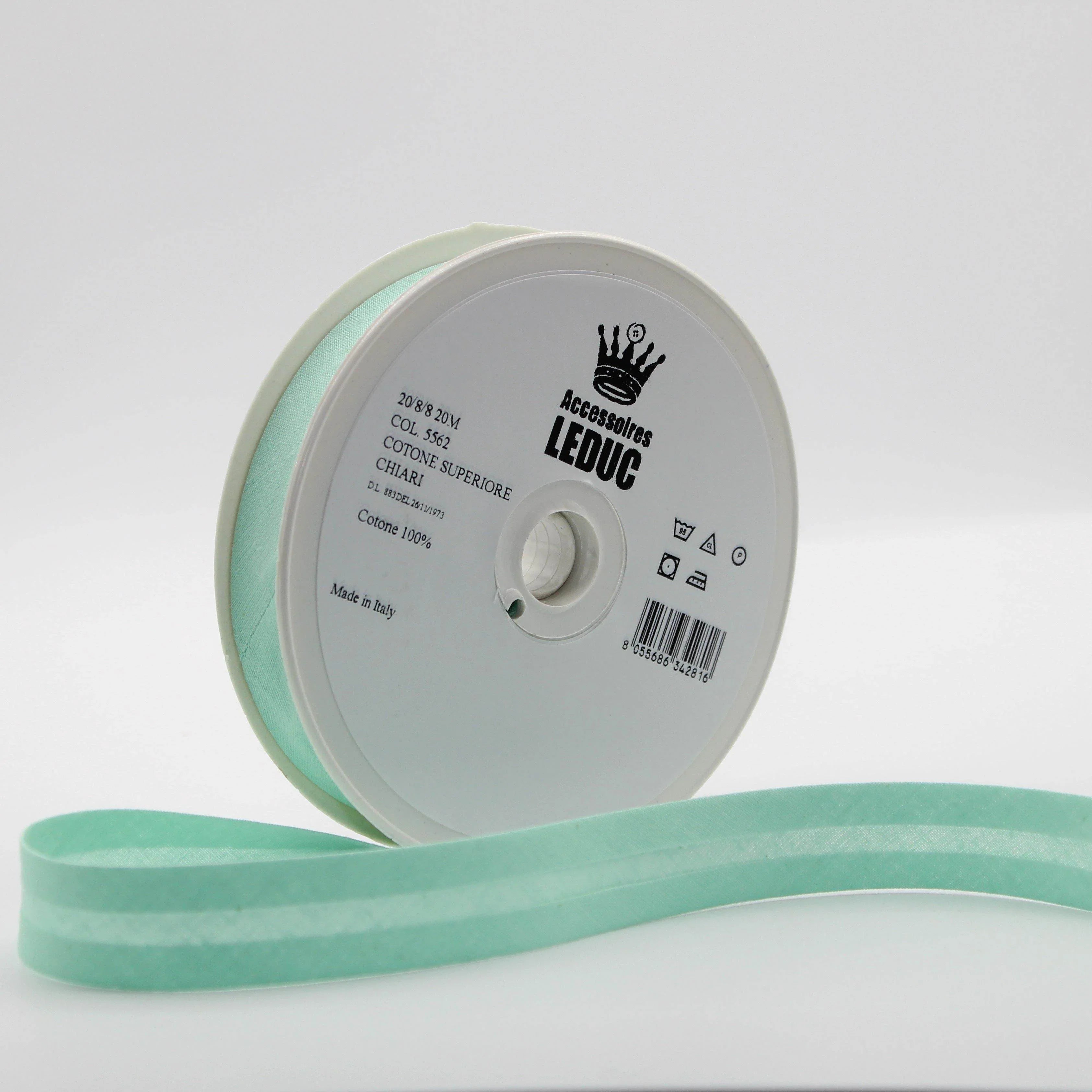 20MT - COTTON BIAS BINDING / 20mm - 20/8/8 #SBI517 - ACCESSOIRES LEDUC BV