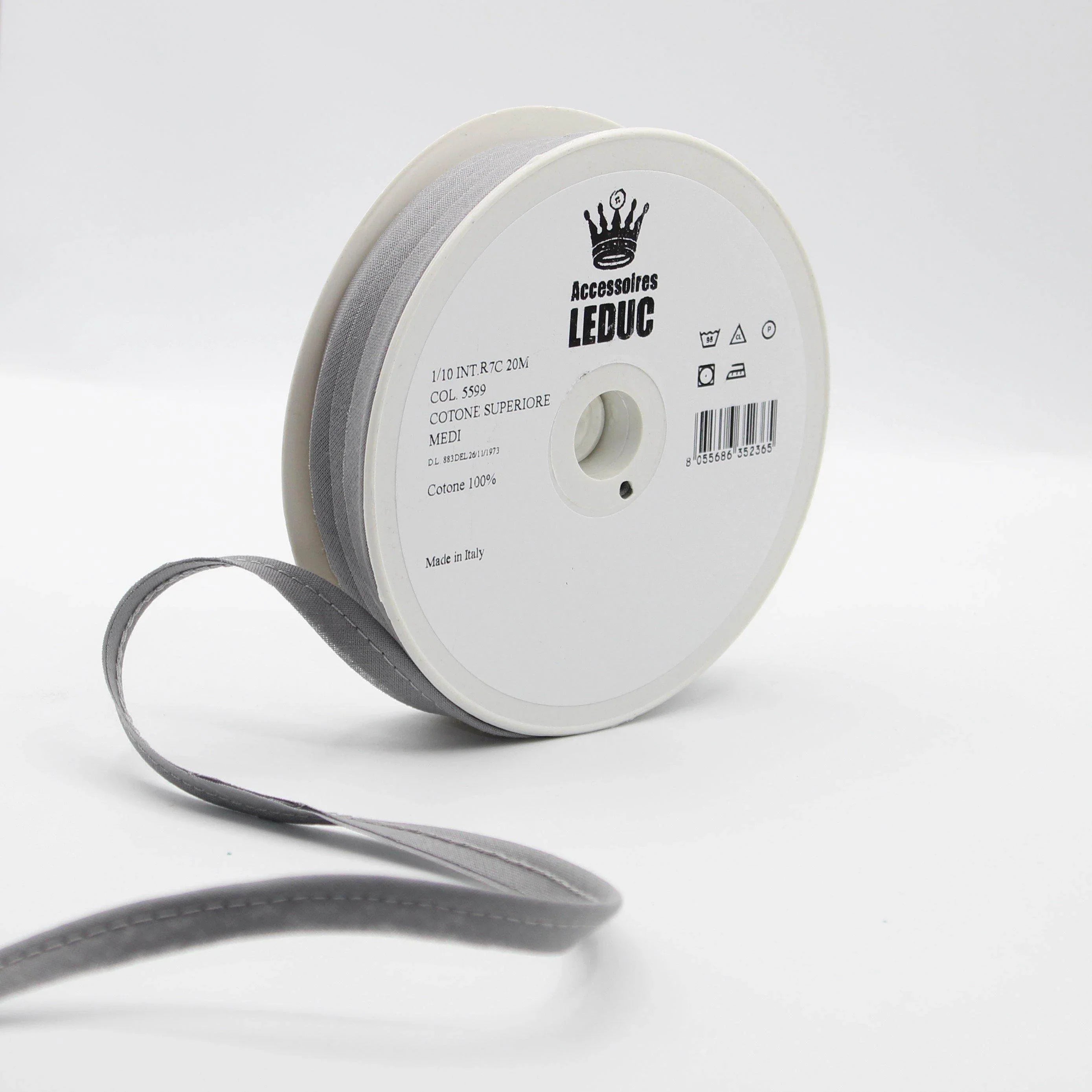 20MT - COTTON PIPING / 10mm (8+2mm) - ACCESSOIRES LEDUC BV