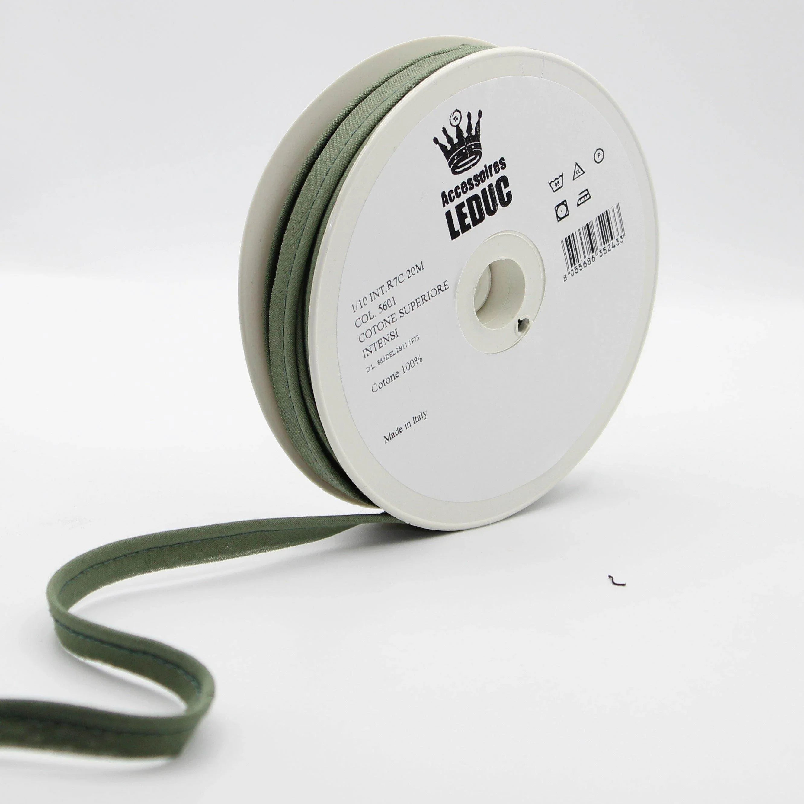 20MT - COTTON PIPING / 10mm (8+2mm) - ACCESSOIRES LEDUC BV