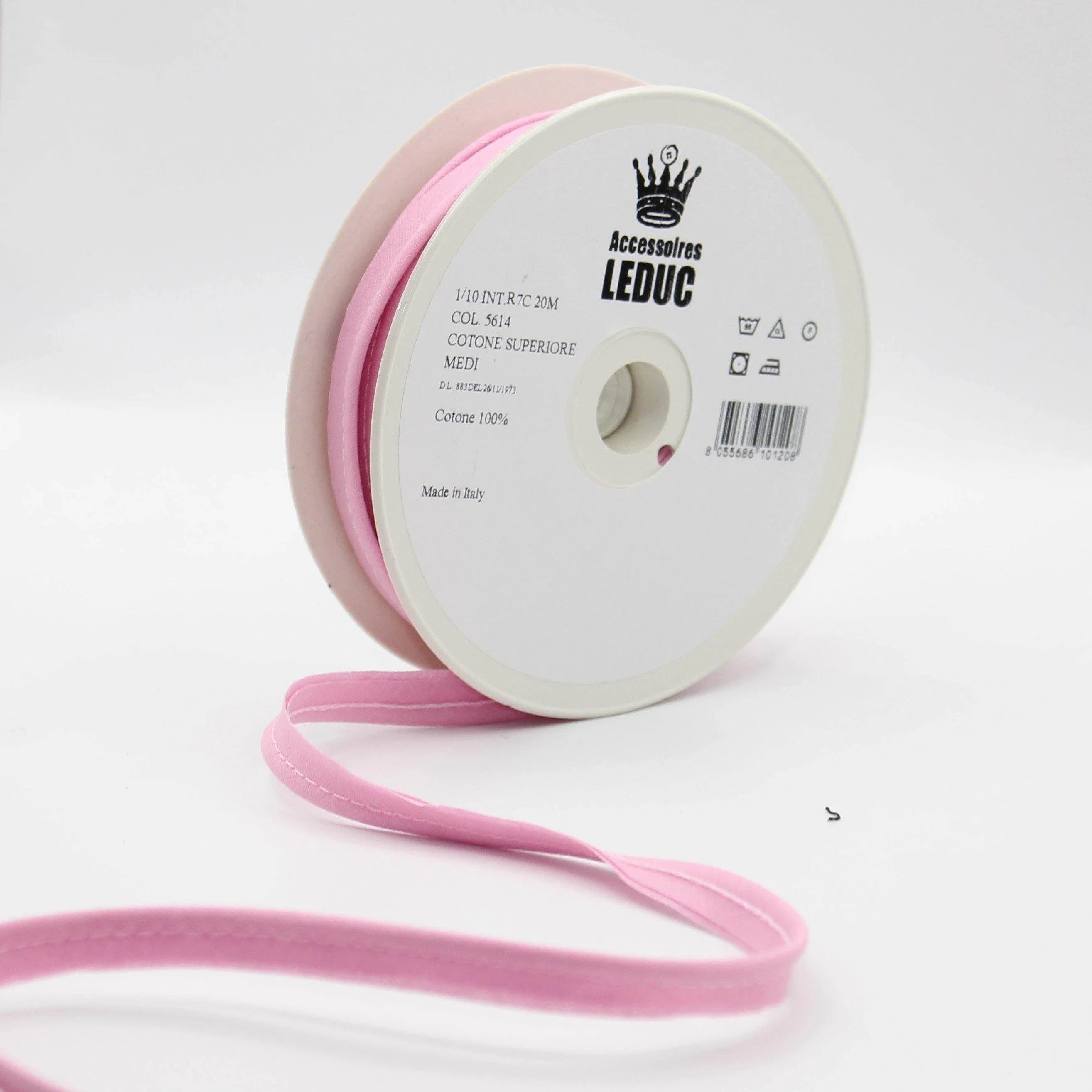 20MT - COTTON PIPING / 10mm (8+2mm) - ACCESSOIRES LEDUC BV