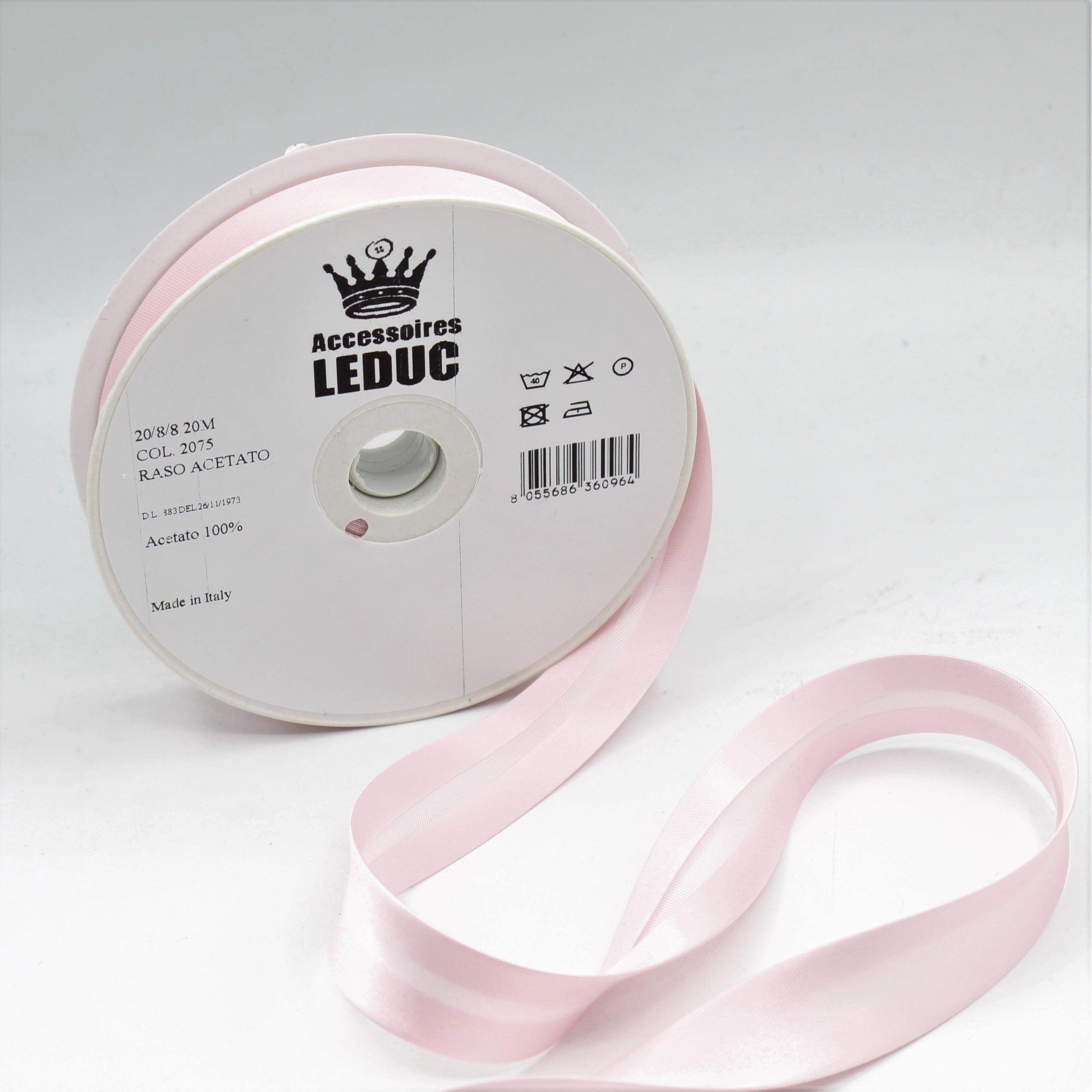 Satin BIAS BINDING / 20mm - 20/8/8 #SBI500-20-8-8-20 - ACCESSOIRES LEDUC BV