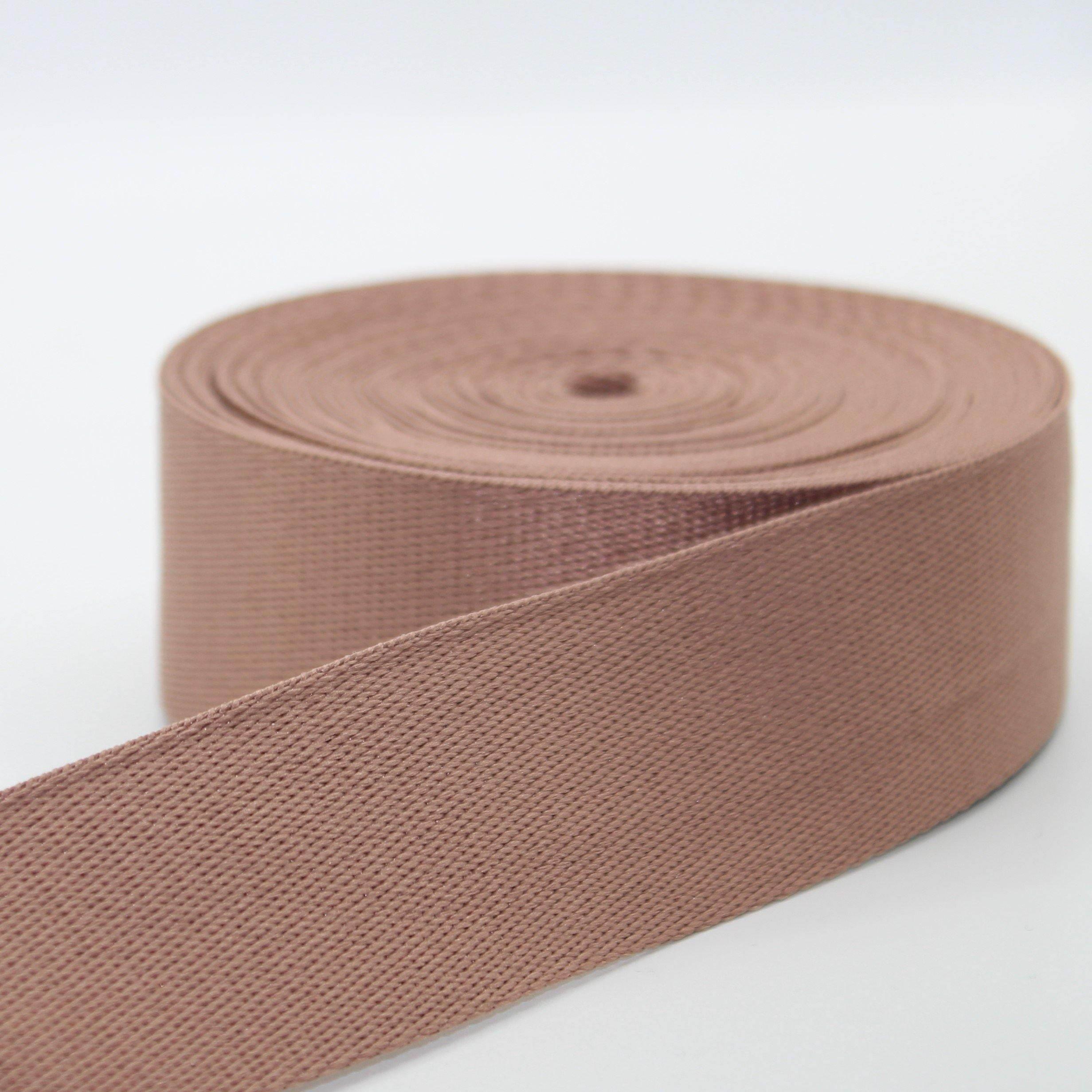 3 meters Shiny Soft Polyester Webbing 40mm #RUB1961 - ACCESSOIRES LEDUC BV