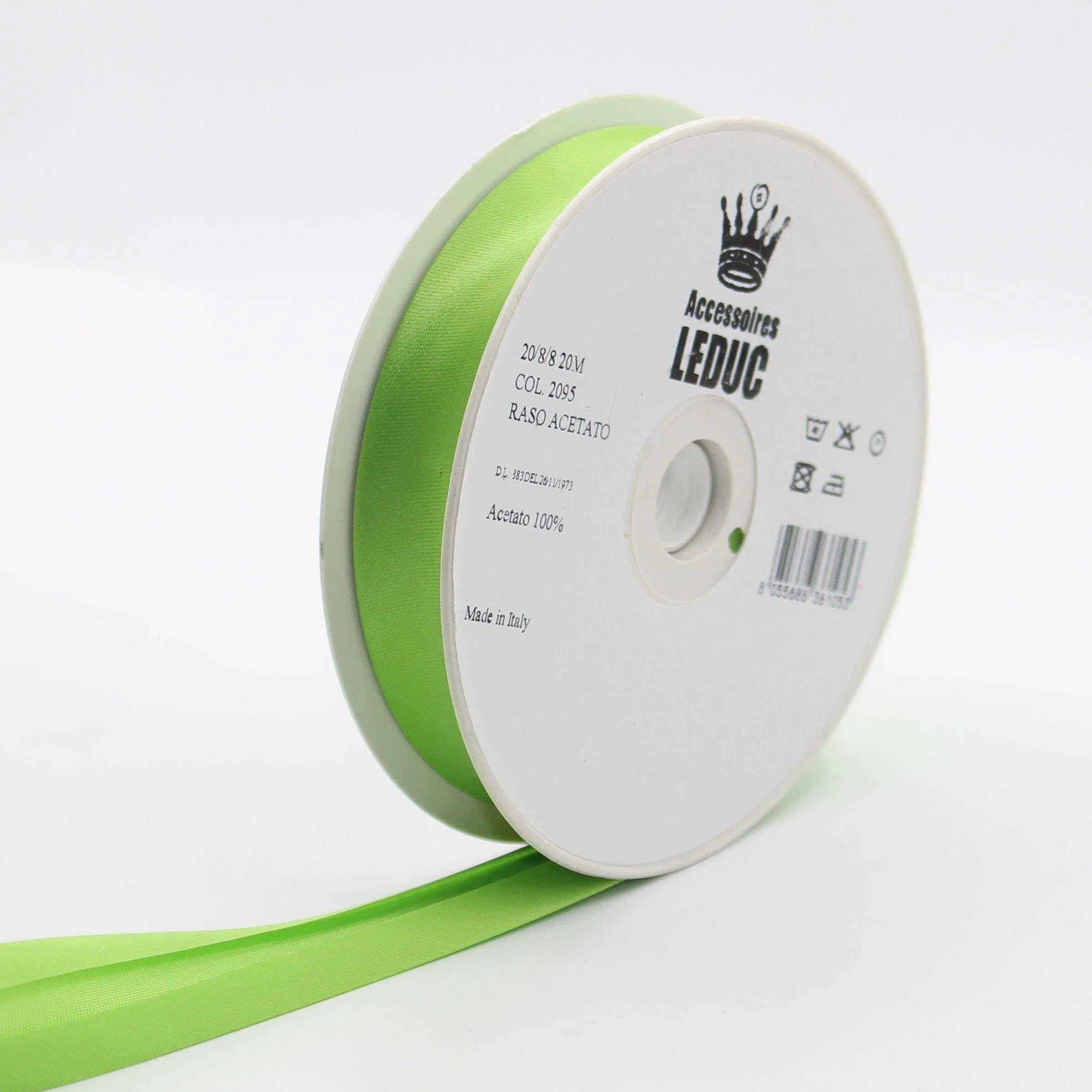 Satin BIAS BINDING / 20mm - 20/8/8 #SBI500-20-8-8-20 - ACCESSOIRES LEDUC BV