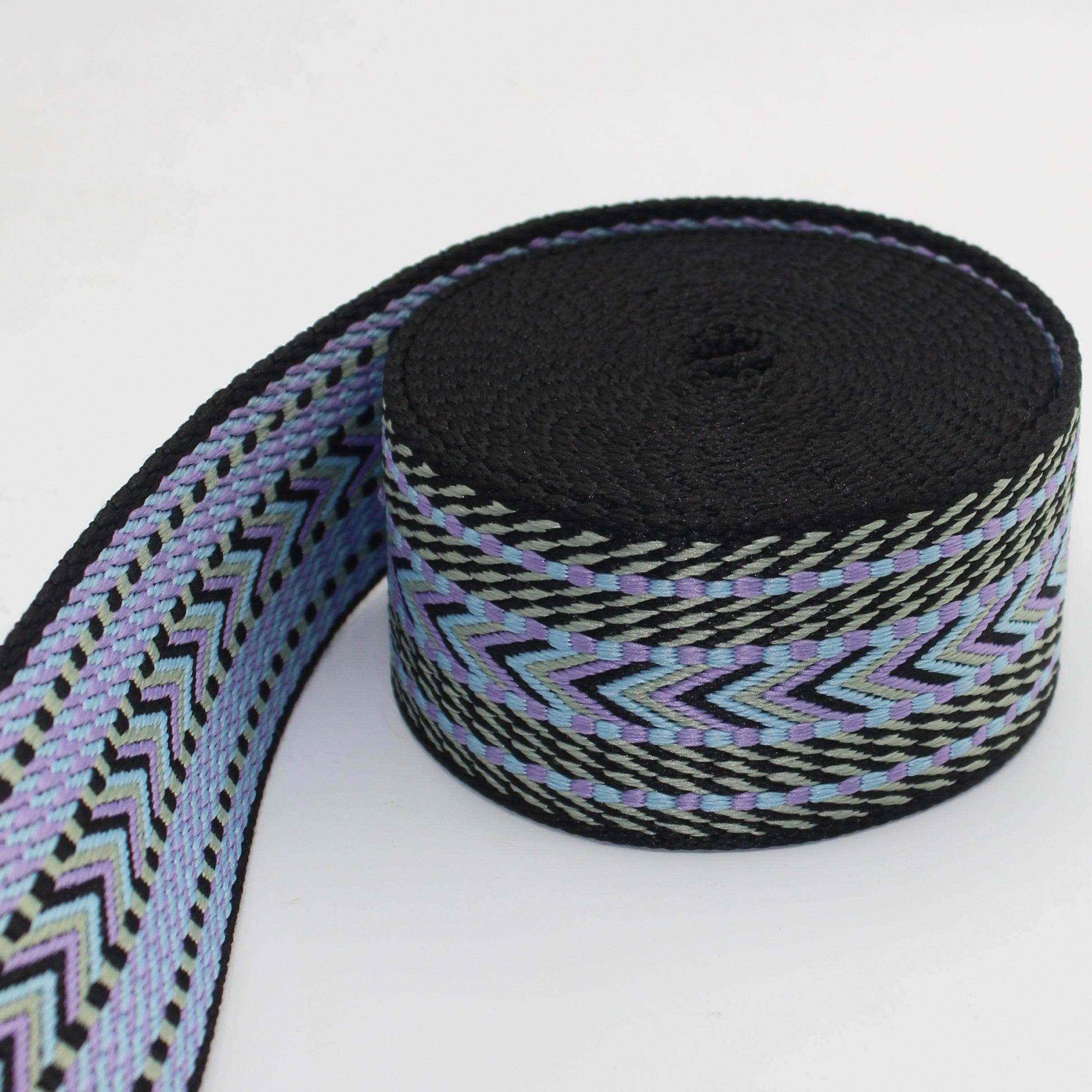 5 meters Colored Webbing with Arrows 50mm #RUB3517 - ACCESSOIRES LEDUC BV