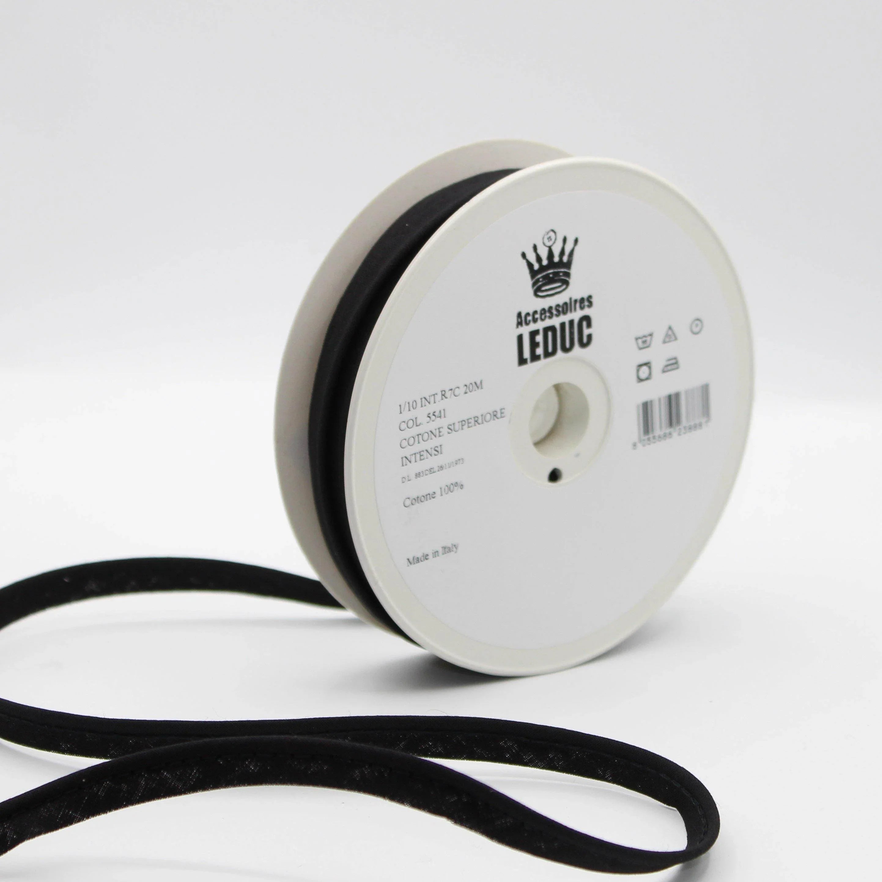 20MT - COTTON PIPING / 10mm (8+2mm) - ACCESSOIRES LEDUC BV