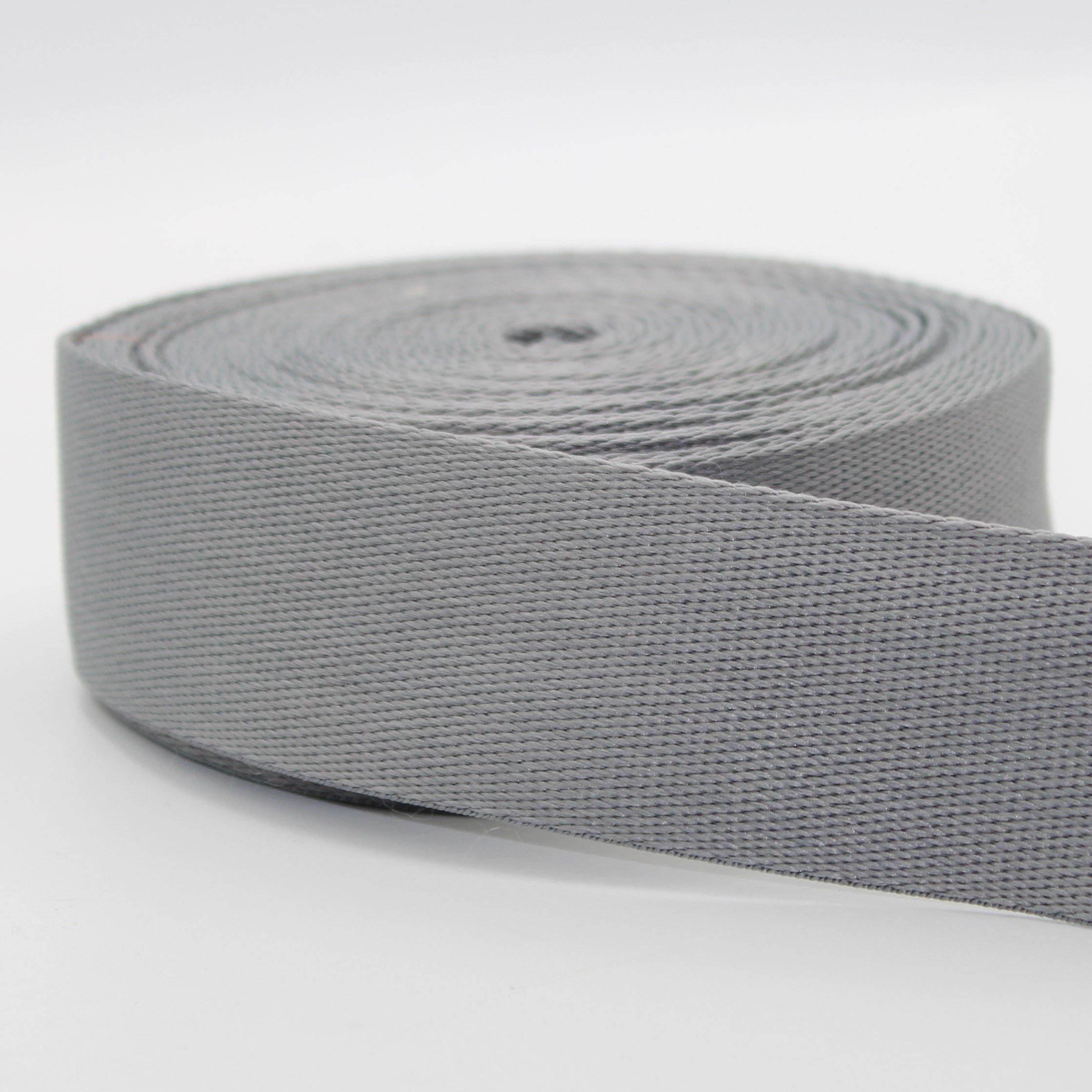 3 meters Shiny Soft Polyester Webbing 40mm #RUB1961 - ACCESSOIRES LEDUC BV