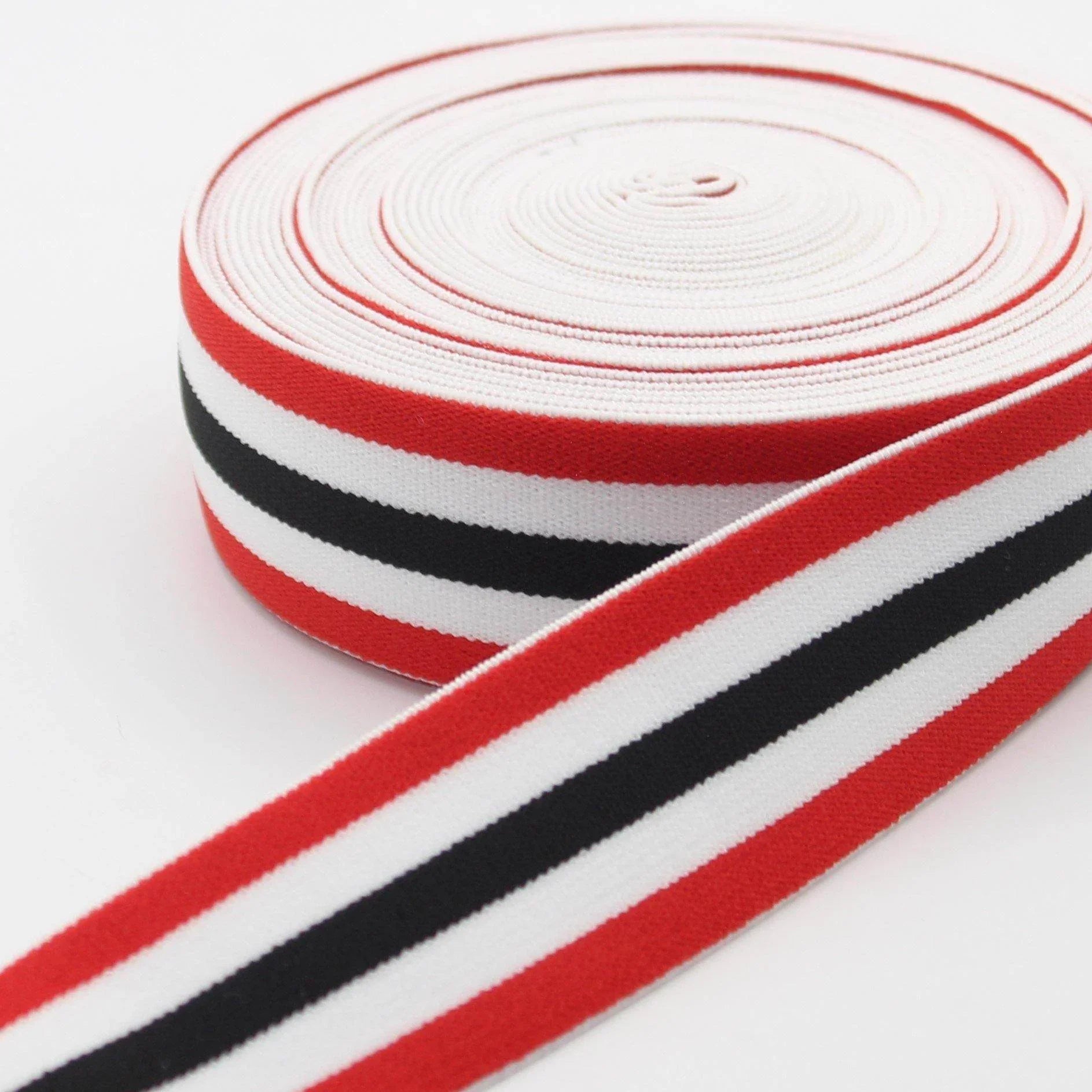 5 meters 40mm Striped Elastic #ELA1311 - ACCESSOIRES LEDUC BV