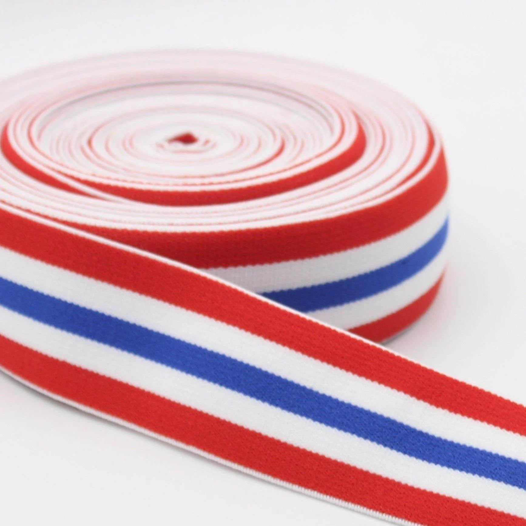 5 meters 40mm Striped Elastic #ELA1311 - ACCESSOIRES LEDUC BV