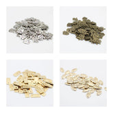 50 pieces "Handmade" Metal Tags - ACCESSOIRES LEDUC