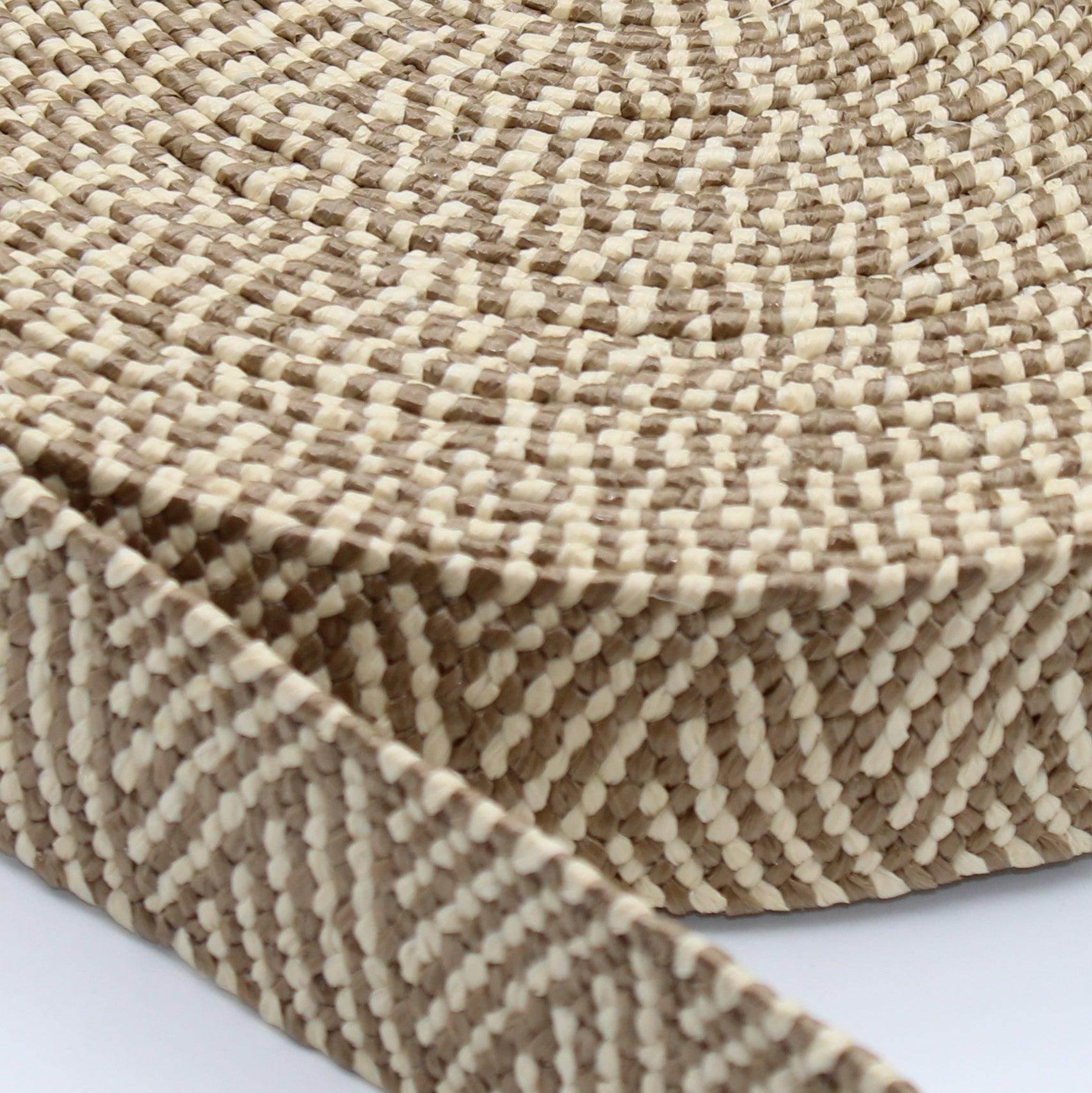 38mm Thick Raffia Elastic #ELA1317 #ELA1318 - ACCESSOIRES LEDUC BV