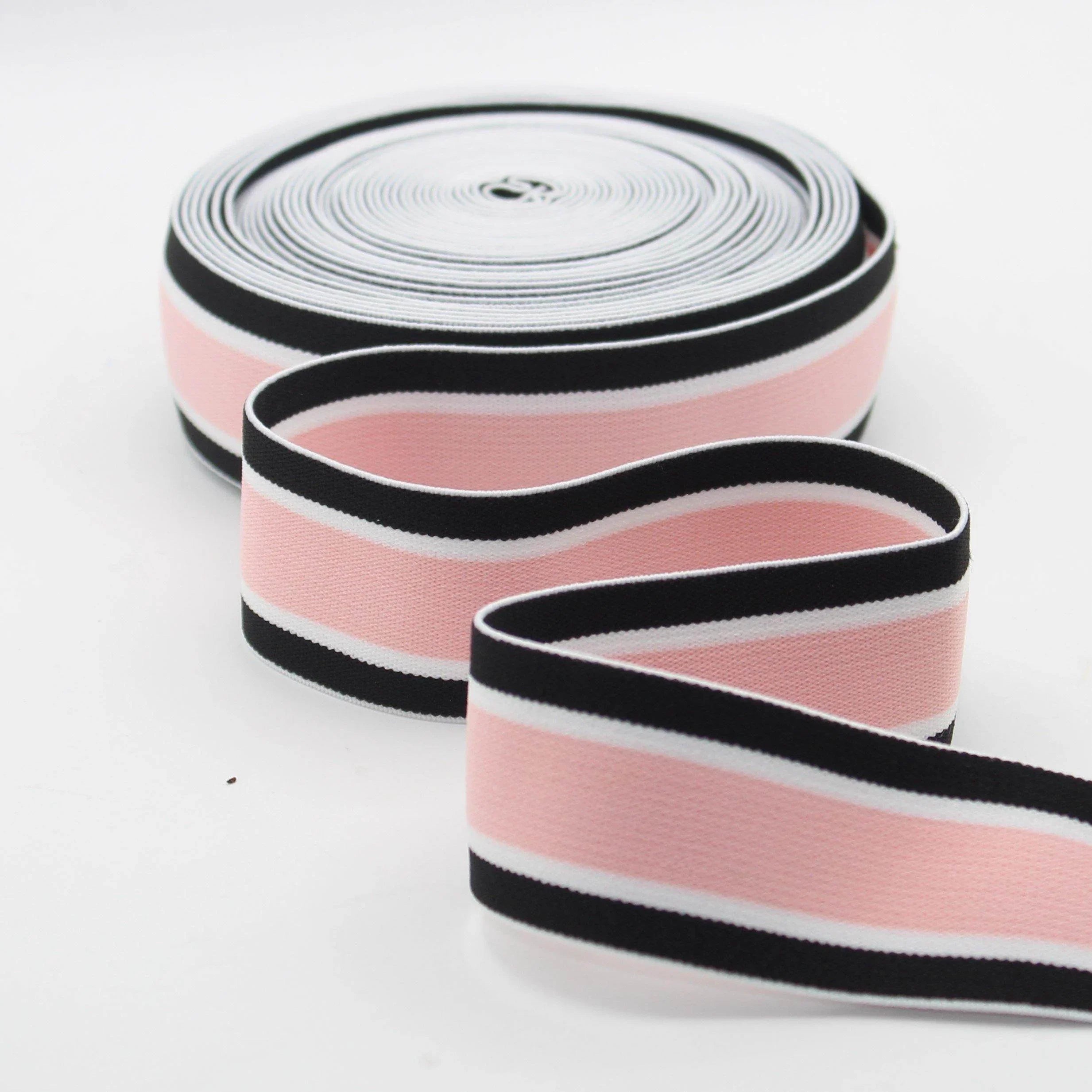 5 meters 40mm 5 Stripes Elastic #ELA1305 - ACCESSOIRES LEDUC BV