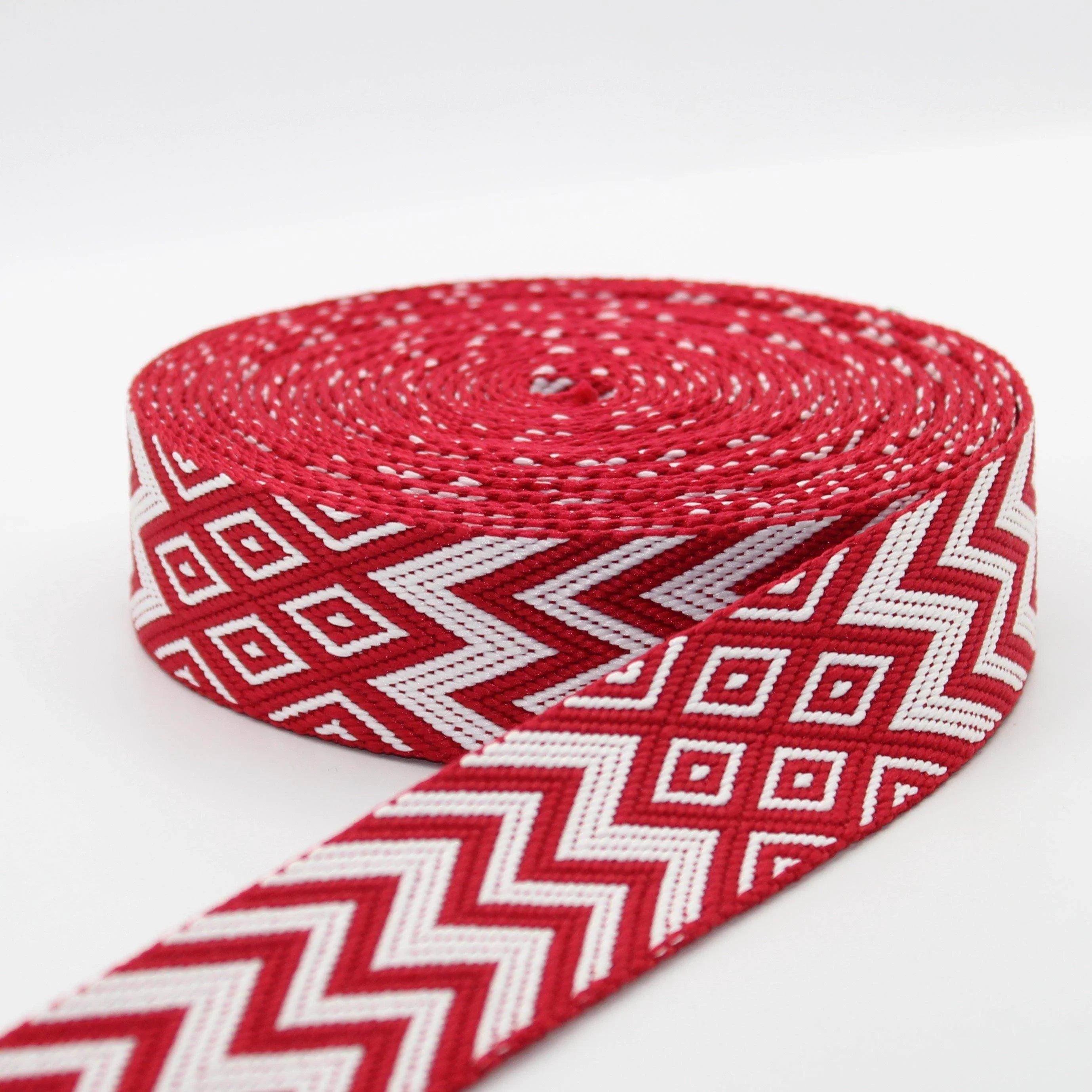 5 Meters Ethnic Thunder Webbing 38mm #RUB1954 - ACCESSOIRES LEDUC BV