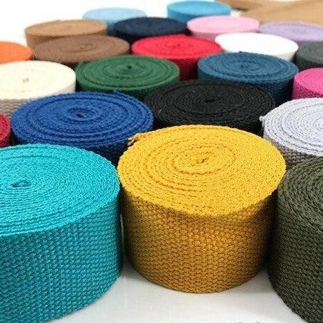 30mm Heavy Cotton Webbing #RUB1911 - ACCESSOIRES LEDUC BV