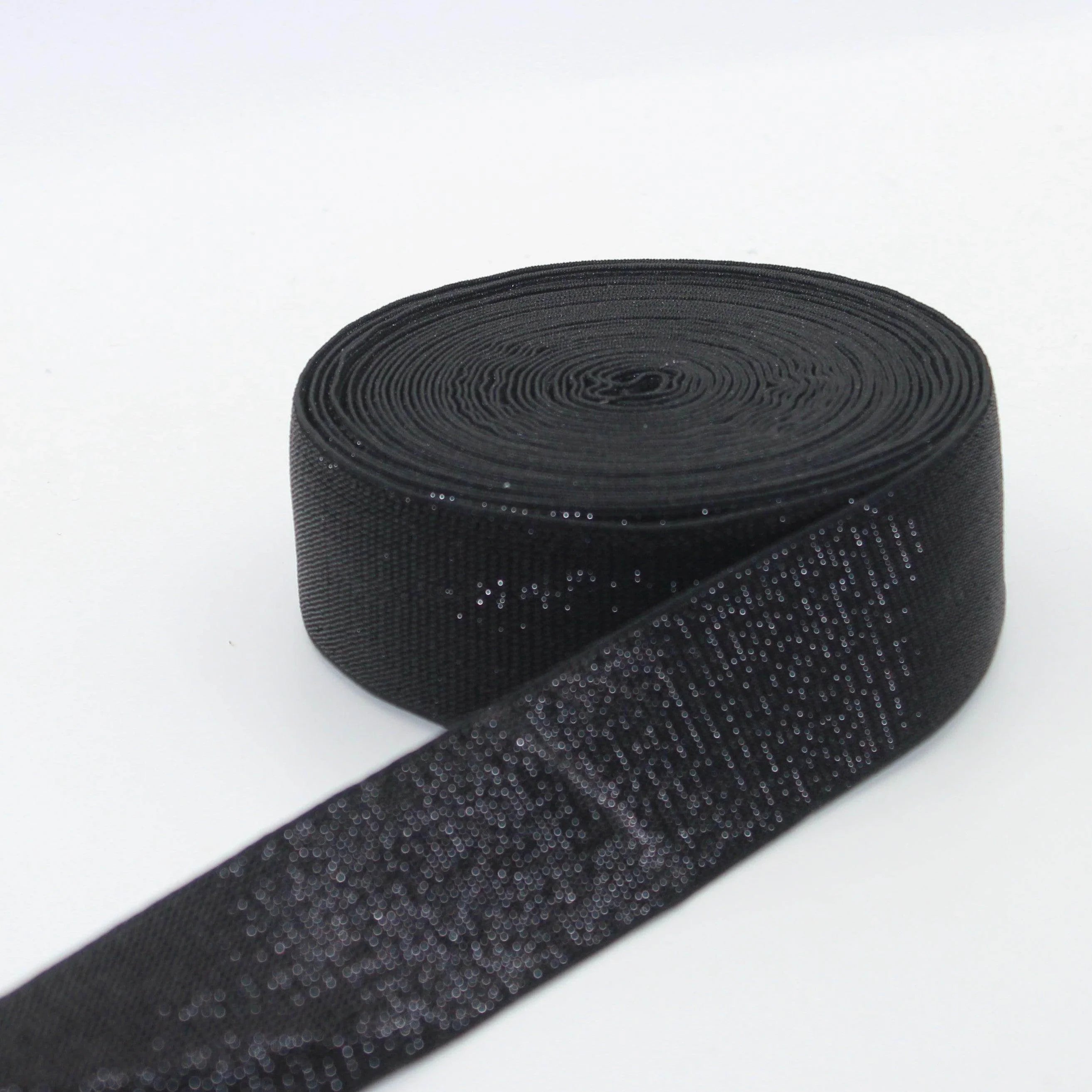 Soft Backing Lurex Elastic 10 20 25 30 or 40mm #ELA1315 - ACCESSOIRES LEDUC BV