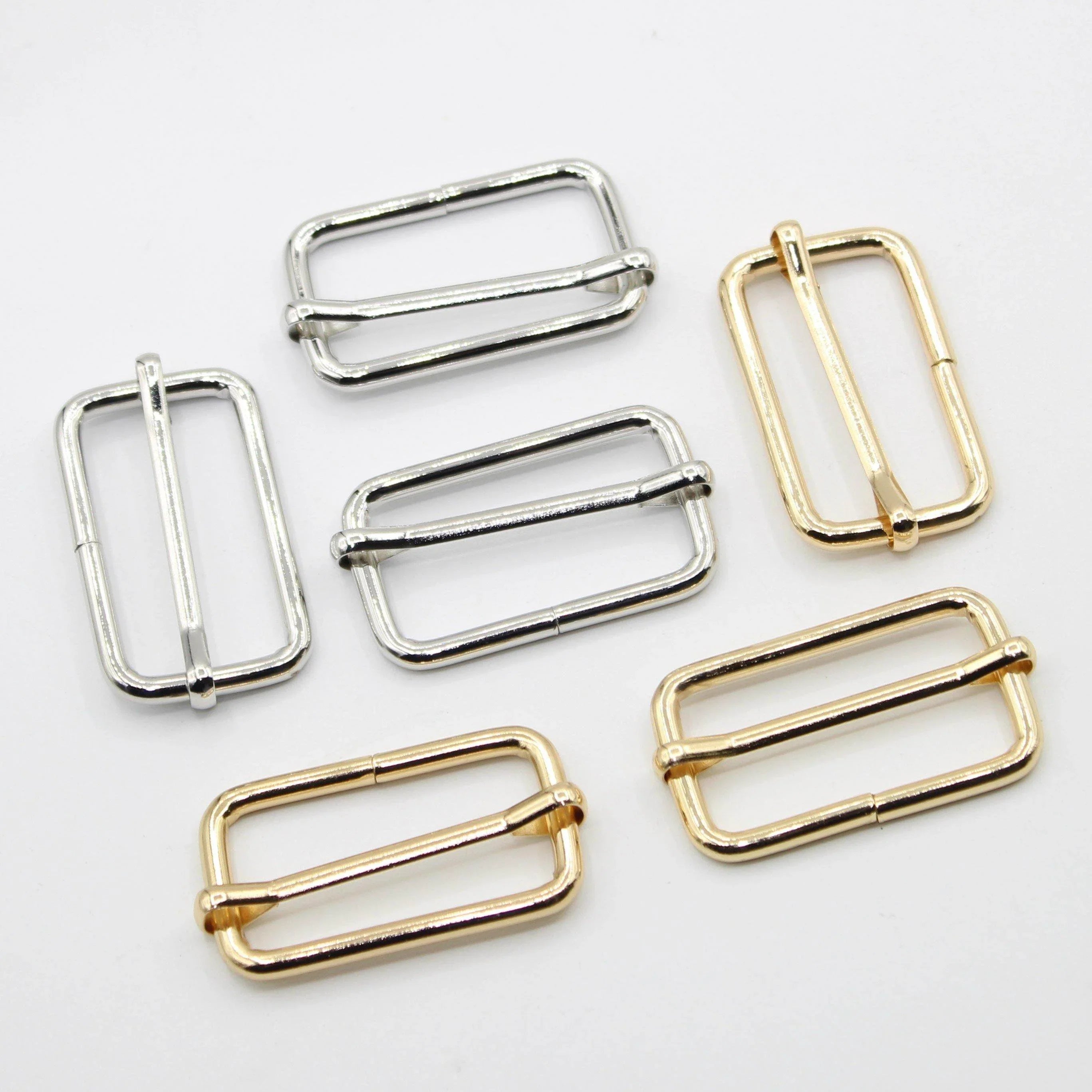 3 Buckles / Lobsters / D-Rings 30 / 40 or 50mm - Gold Silver Oldbrass Mat Black or Gunmetal - ACCESSOIRES LEDUC BV