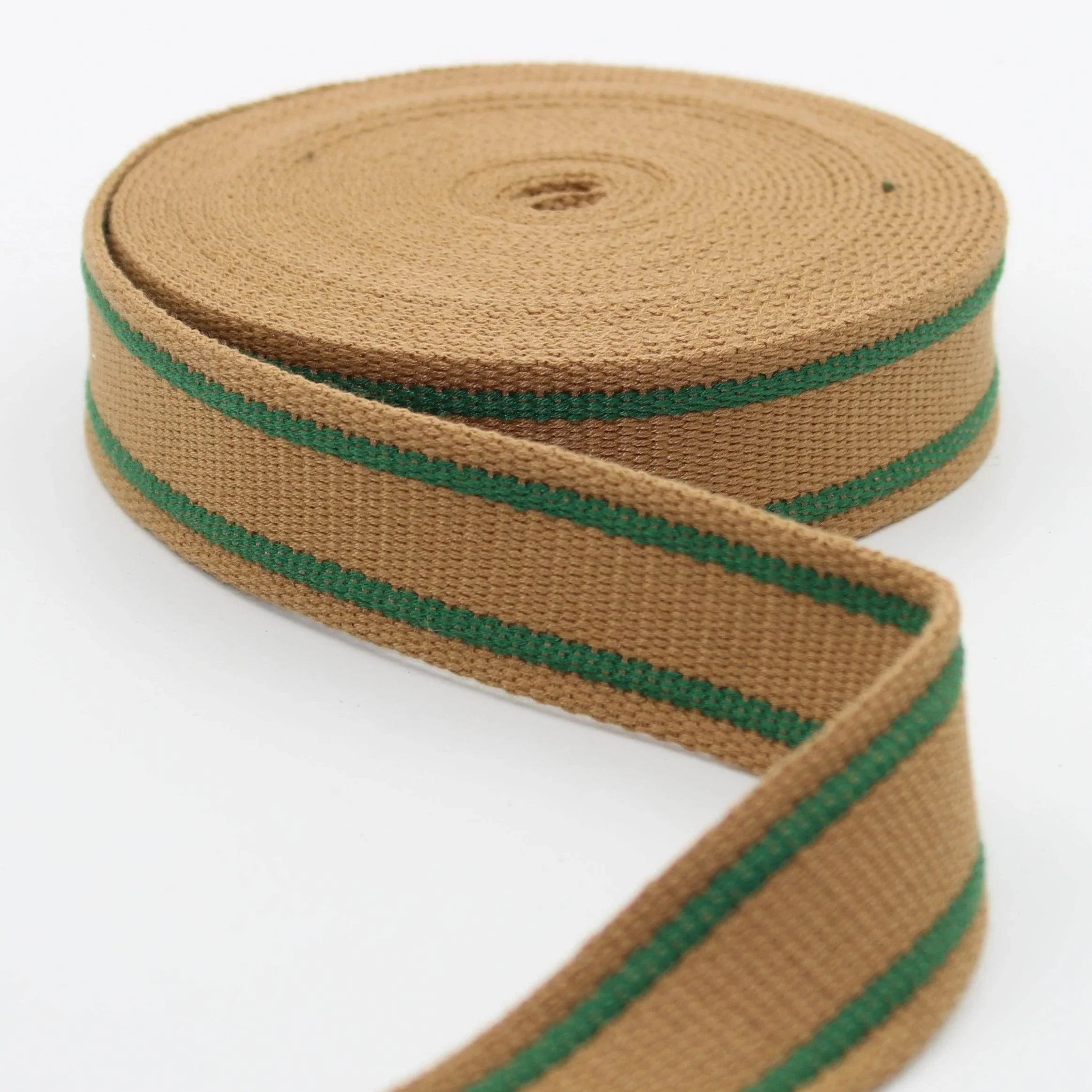 5 meters 30mm Old Style Striped Webbing #RUB1992 - ACCESSOIRES LEDUC BV