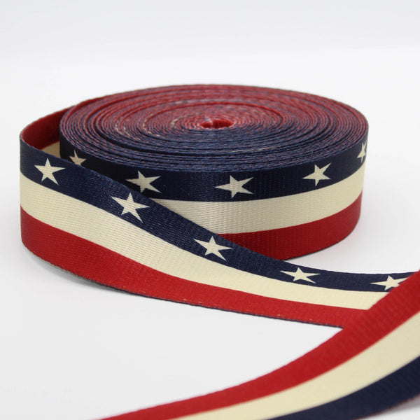 5 meters Printed Webbing 38mm #RUB1951 - ACCESSOIRES LEDUC BV