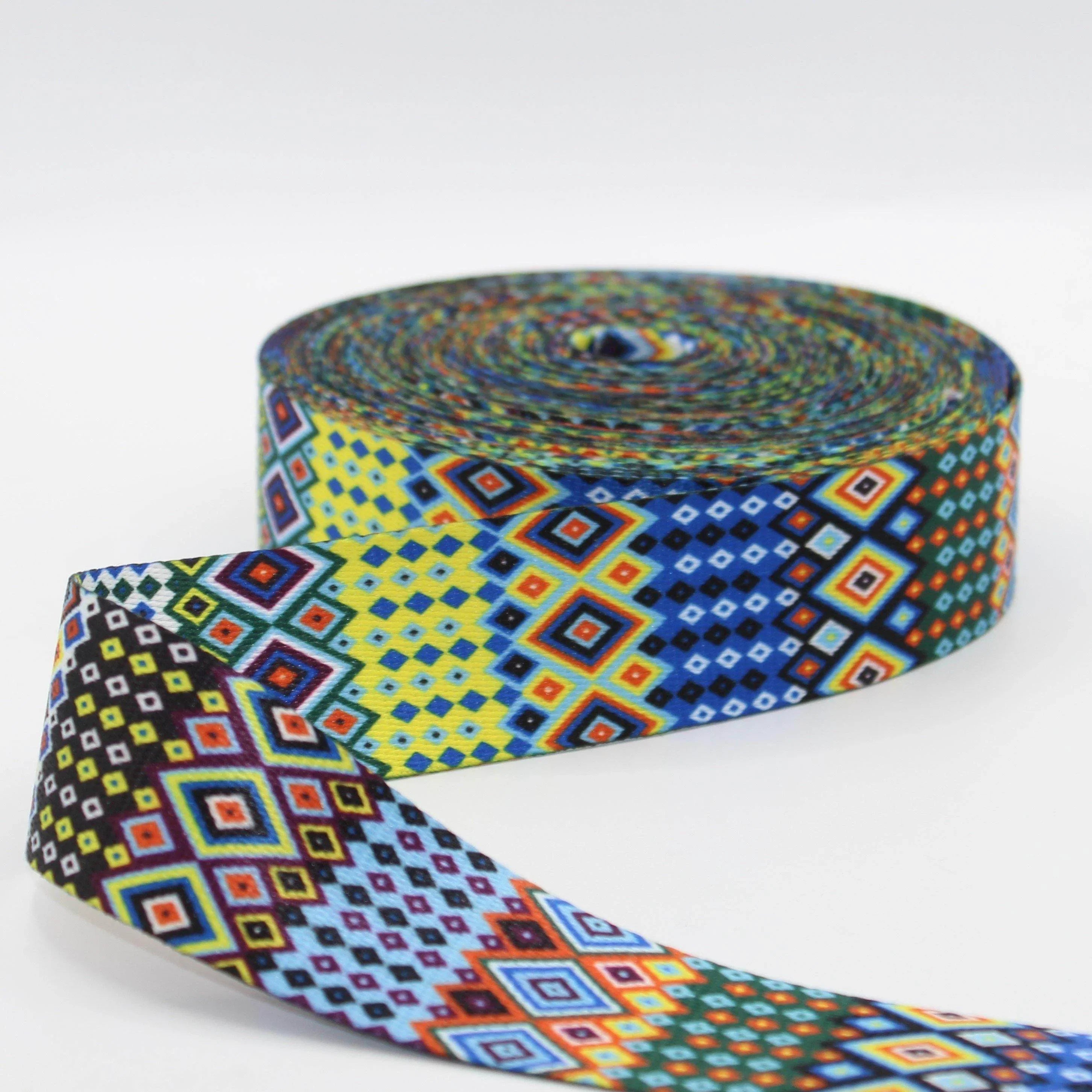 5 meters Printed Webbing 38mm #RUB1951 - ACCESSOIRES LEDUC BV