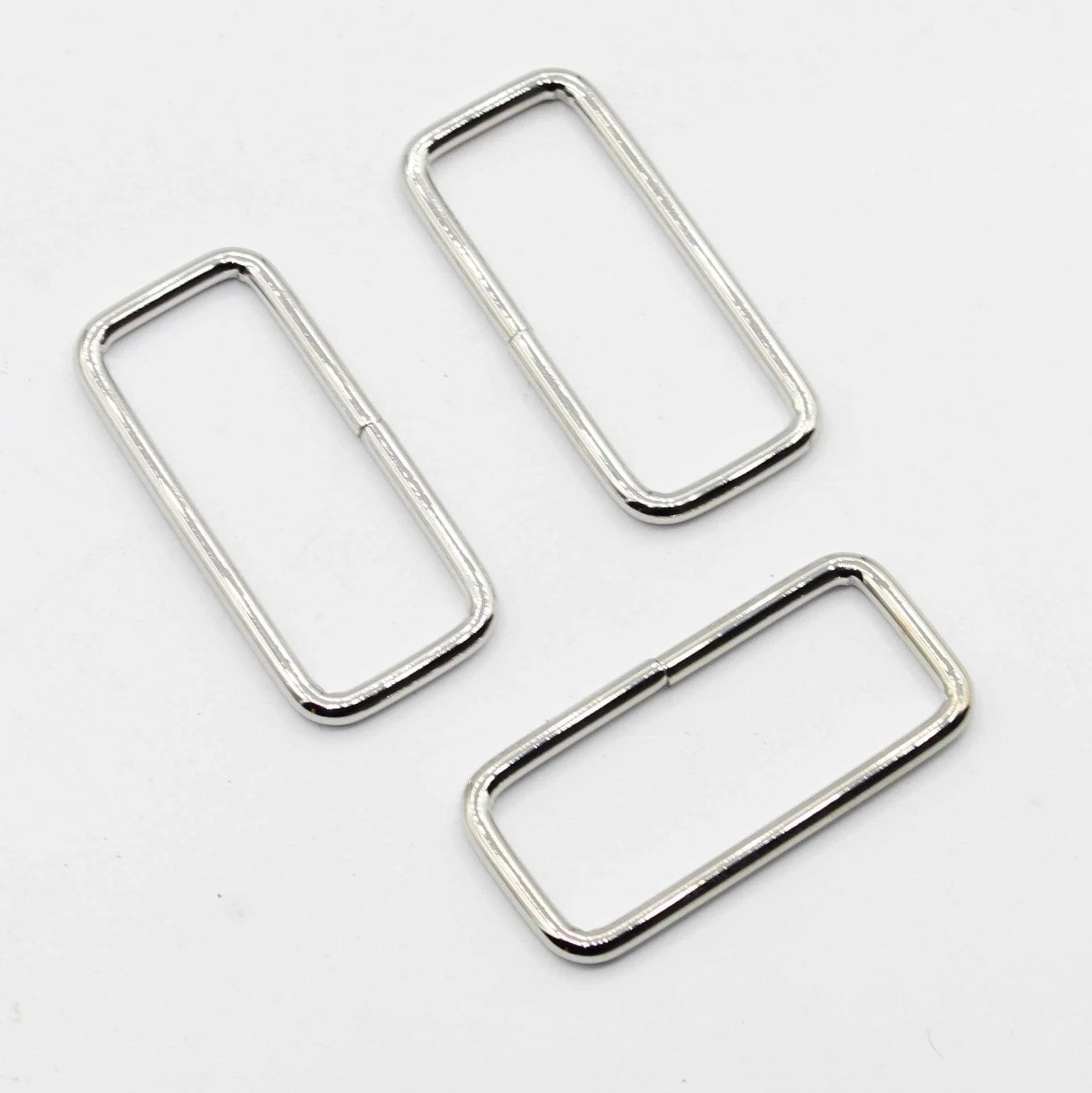 3 Buckles / Lobsters / D-Rings 30 / 40 or 50mm - Gold Silver Oldbrass Mat Black or Gunmetal - ACCESSOIRES LEDUC BV