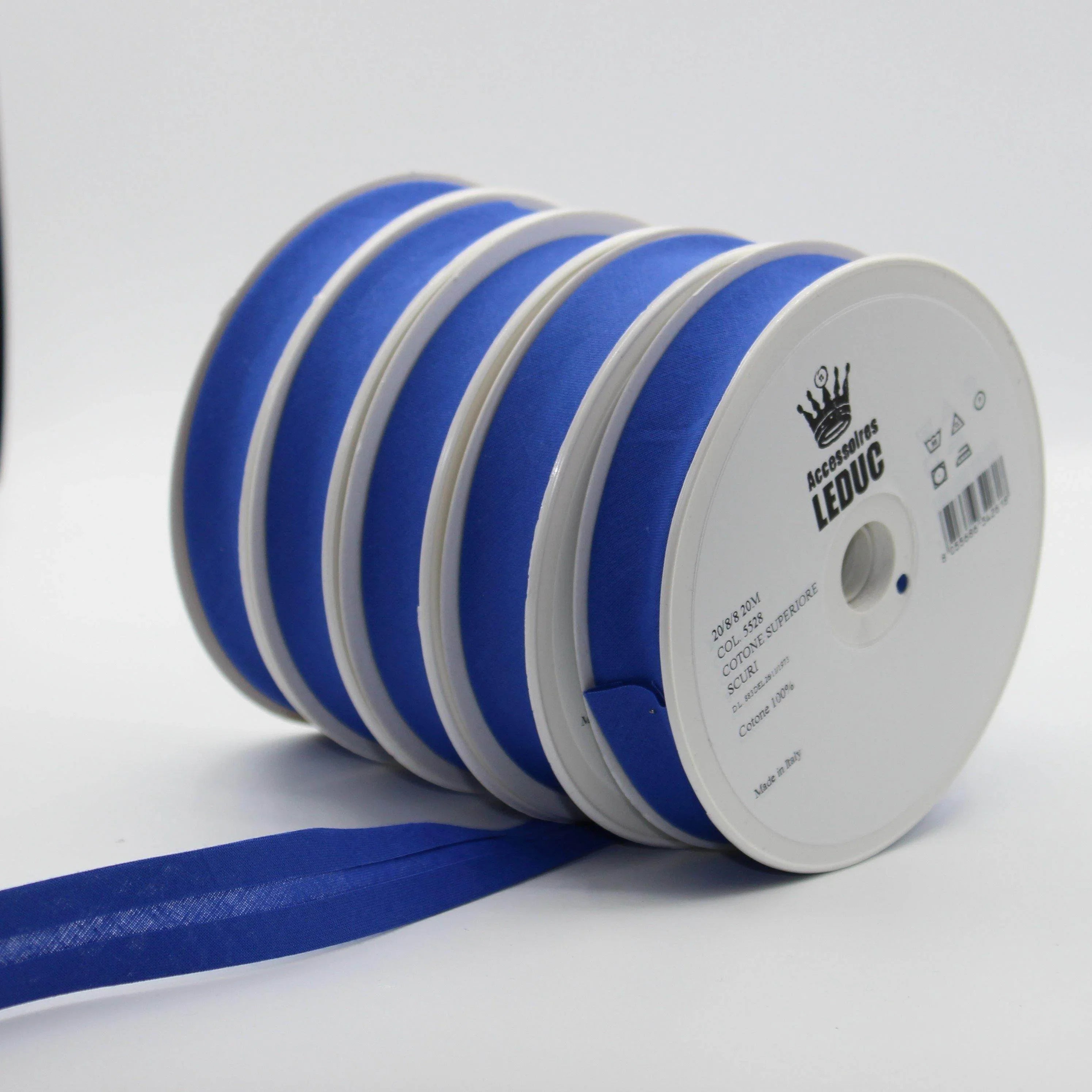 100MT - COTTON BIAS BINDING / 20mm - 20/8/8 #SBI517 - ACCESSOIRES LEDUC BV