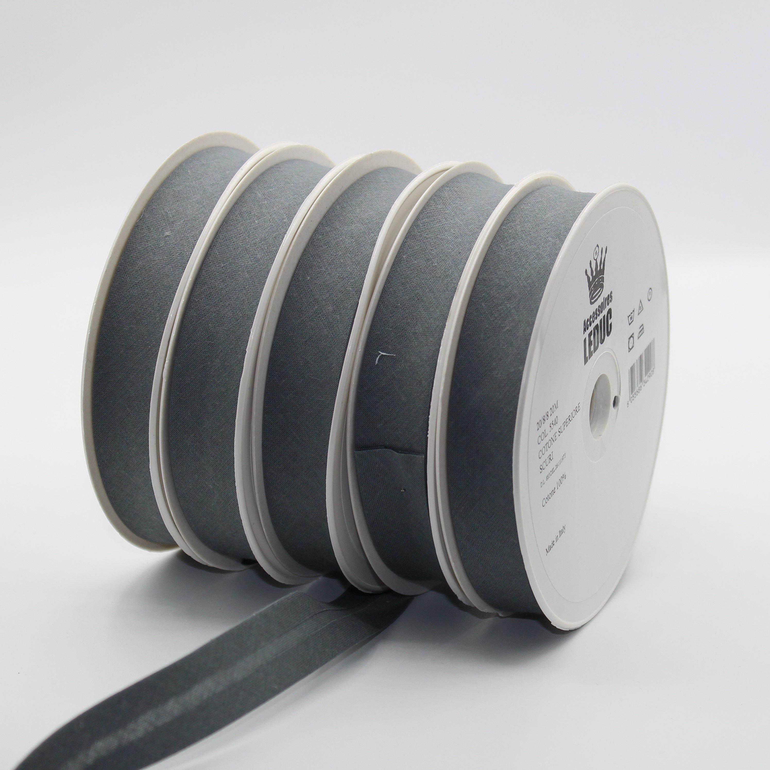 100MT - COTTON BIAS BINDING / 20mm - 20/8/8 #SBI517 - ACCESSOIRES LEDUC BV