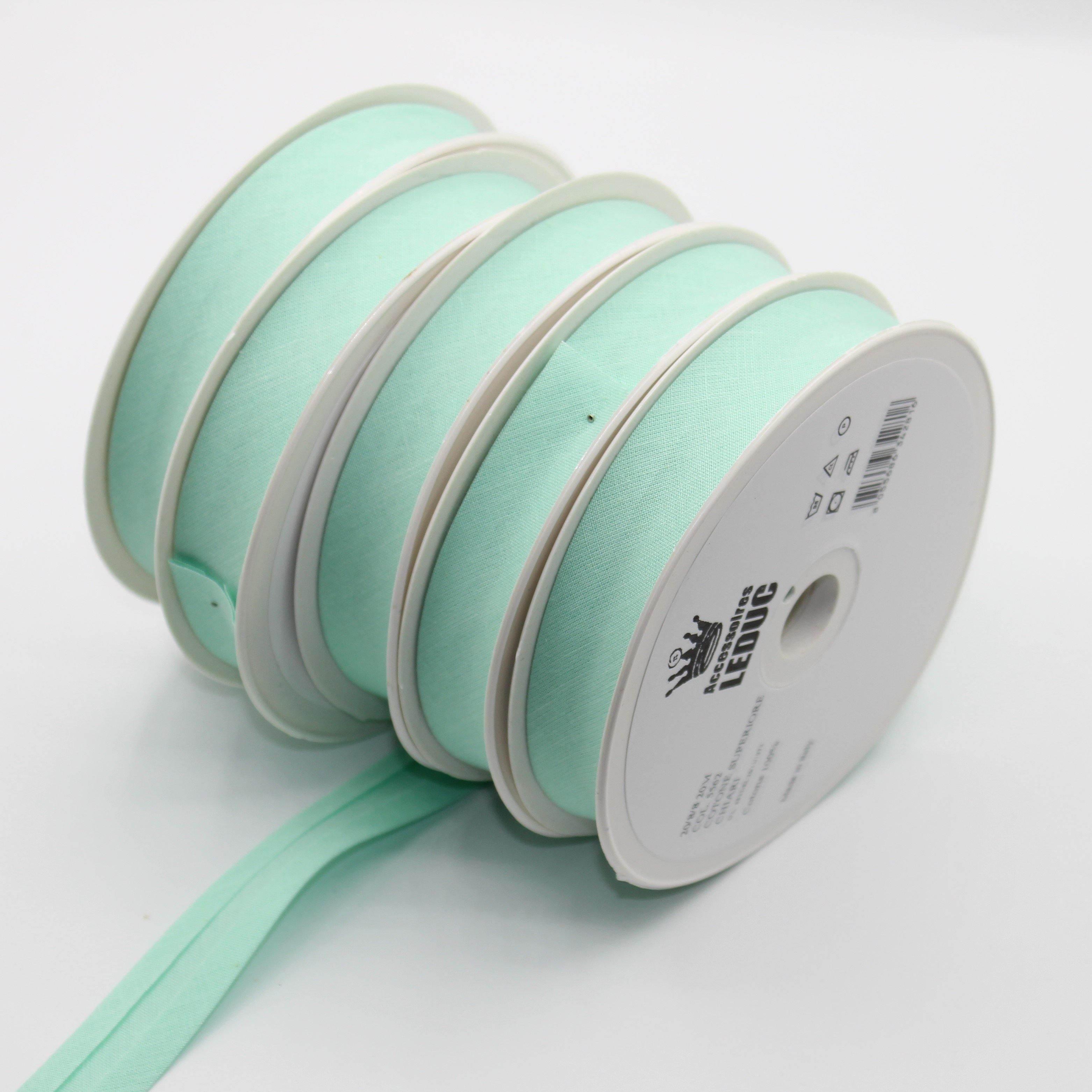 100MT - COTTON BIAS BINDING / 20mm - 20/8/8 #SBI517 - ACCESSOIRES LEDUC BV