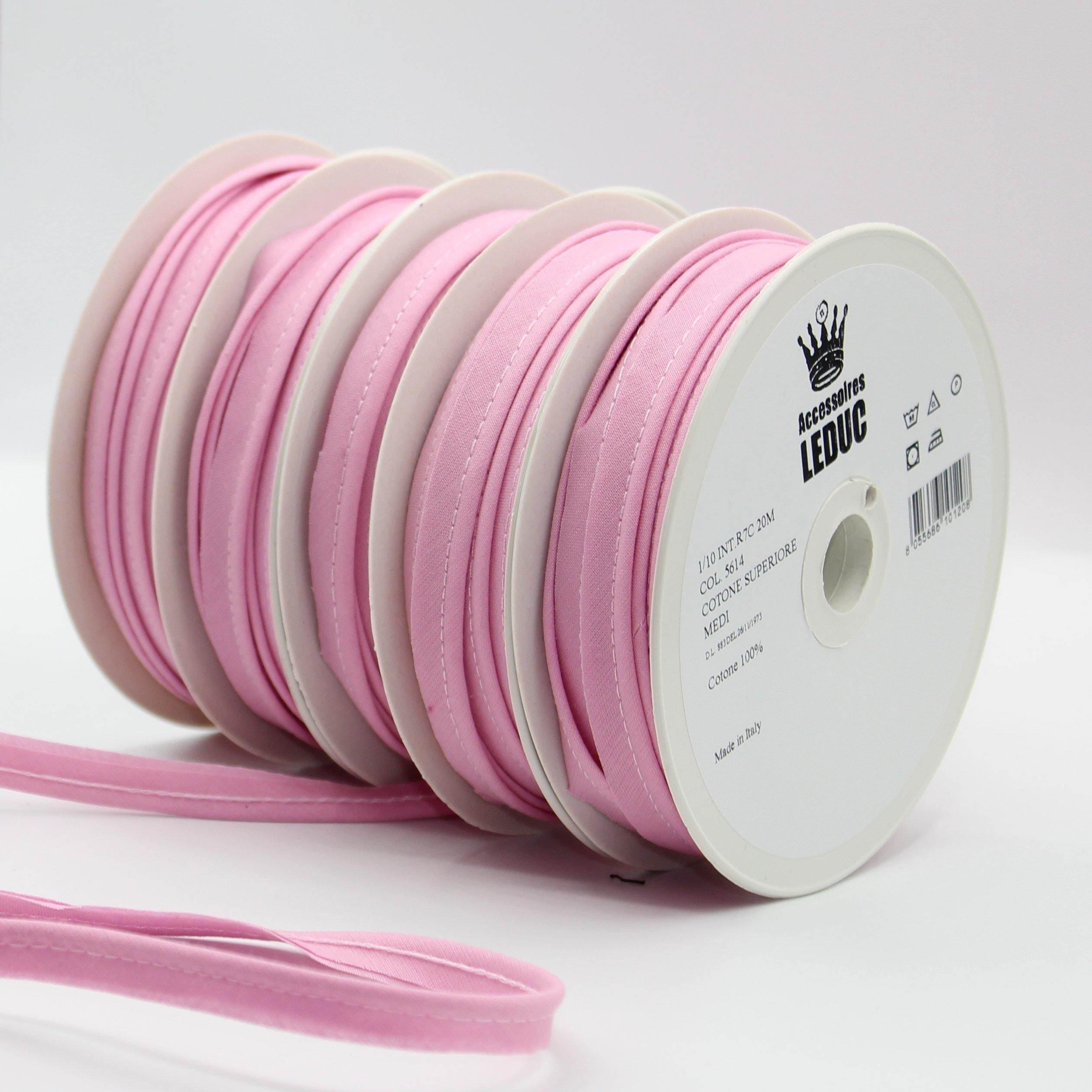 100MT - COTTON PIPING / 10mm (8+2mm) - ACCESSOIRES LEDUC BV