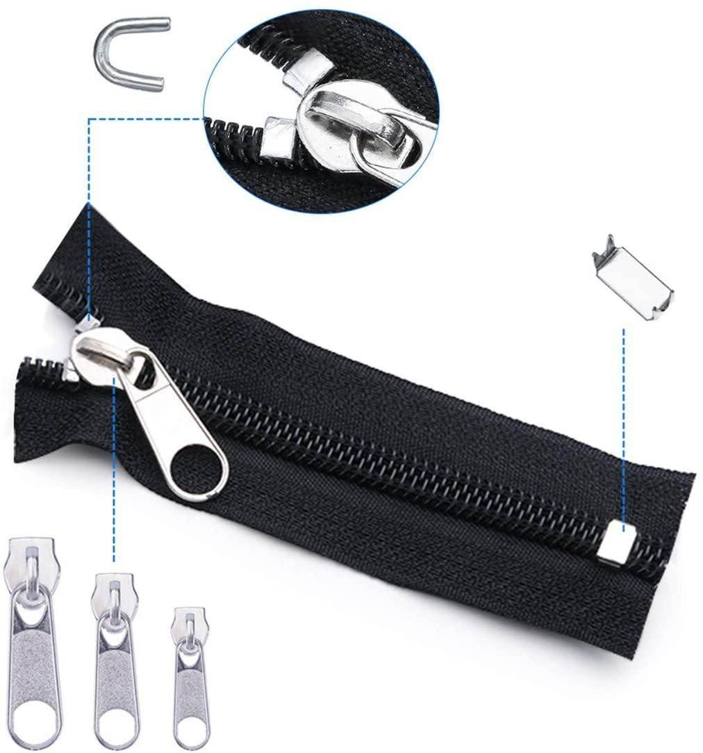 Zipper Repair Kit 85 pieces + Plyer #HAB1x016 - ACCESSOIRES LEDUC BV