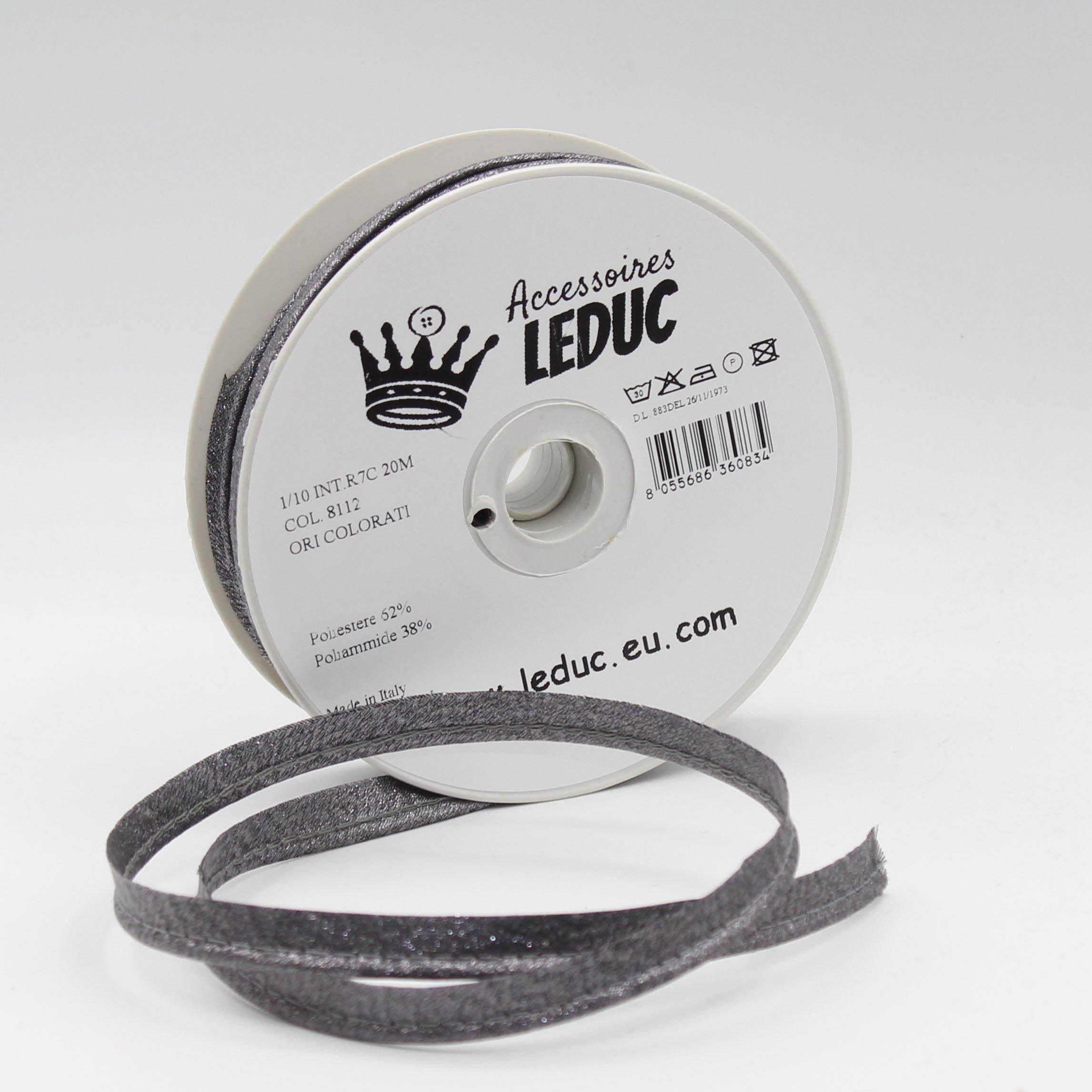 20MT or 100MT - LUREX PIPING / 10mm (8+2mm) #SBI524 - ACCESSOIRES LEDUC BV