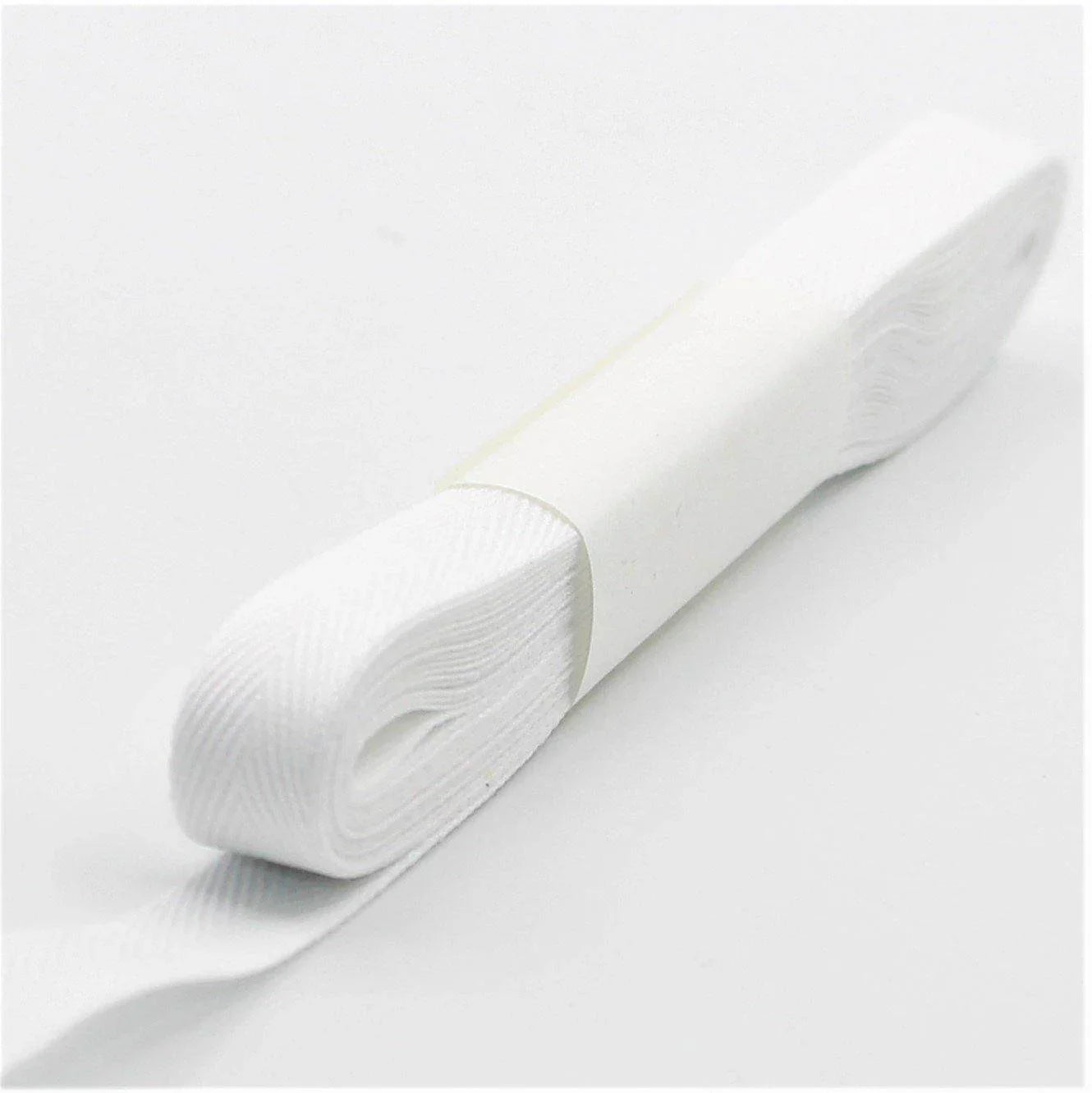 5 Meters Herringbone Tape 100% Cotton White Black or Ecru - ACCESSOIRES LEDUC BV