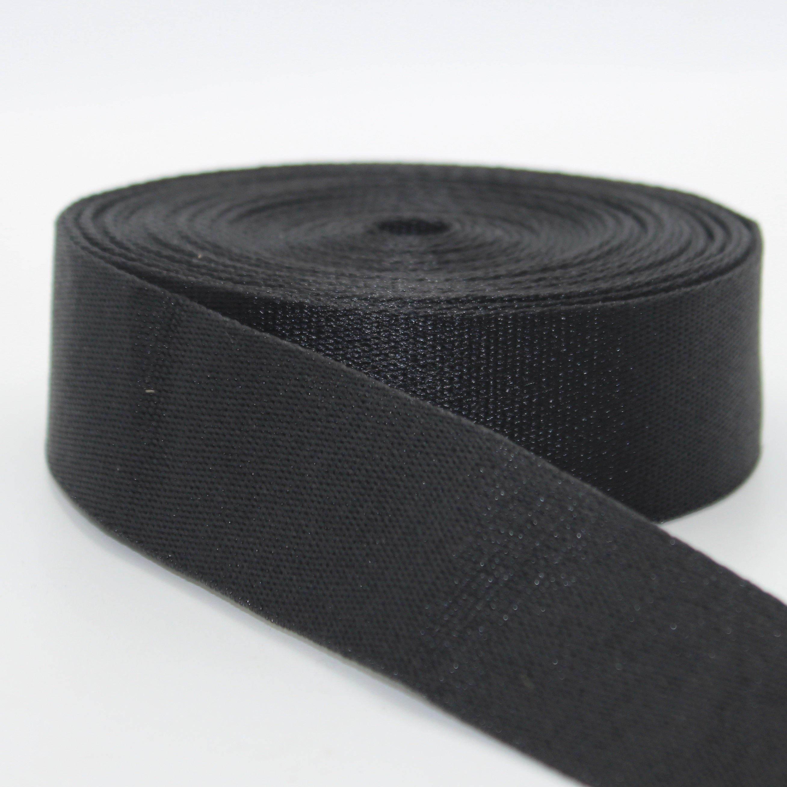 3 meters Shiny Soft Polyester Webbing 40mm #RUB1961 - ACCESSOIRES LEDUC BV