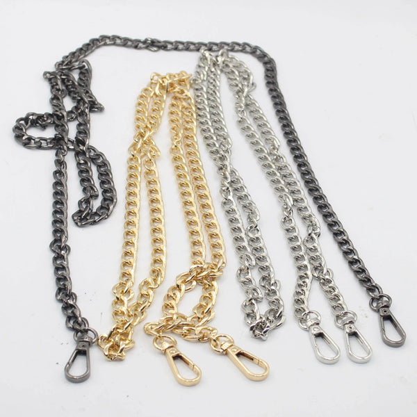 120cm long Chain with Lobsters (rings 12mm long, 8mm high) #CHAIN534 - ACCESSOIRES LEDUC BV