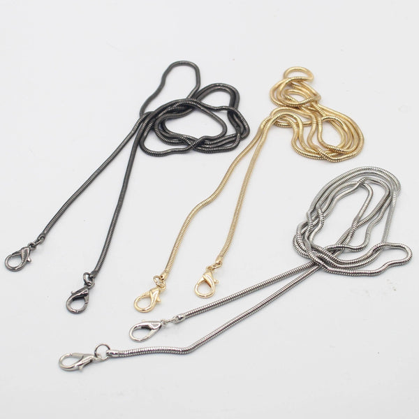 120cm long Chain with Lobsters (3mm rings) #CHAIN536 - ACCESSOIRES LEDUC BV