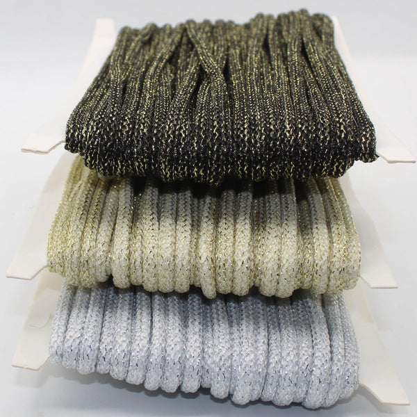 20 meters Lurex Cord 5mm #COR3013 - ACCESSOIRES LEDUC BV