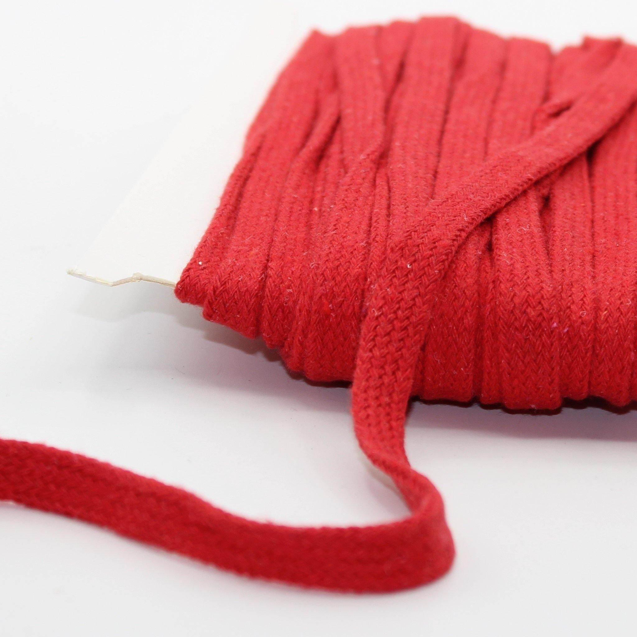 20 Meters Flat Cotton Cord 10mm #COR3010 - ACCESSOIRES LEDUC BV