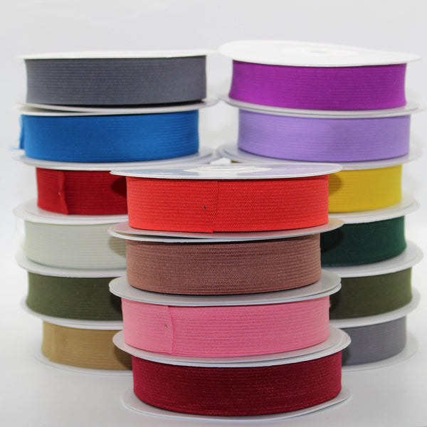10 METERS - coloured ELASTIC 25MM #ELA1979 - ACCESSOIRES LEDUC BV