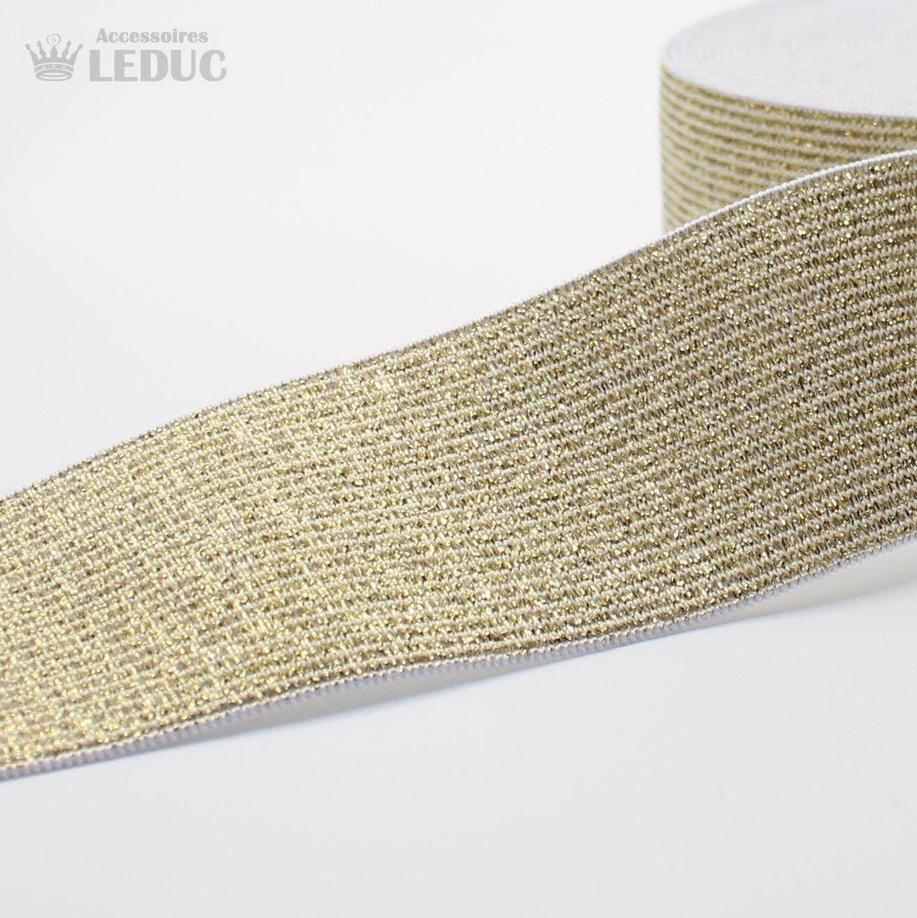 Lurex Elastic rolls of 10 meters #ELA501 - ACCESSOIRES LEDUC BV