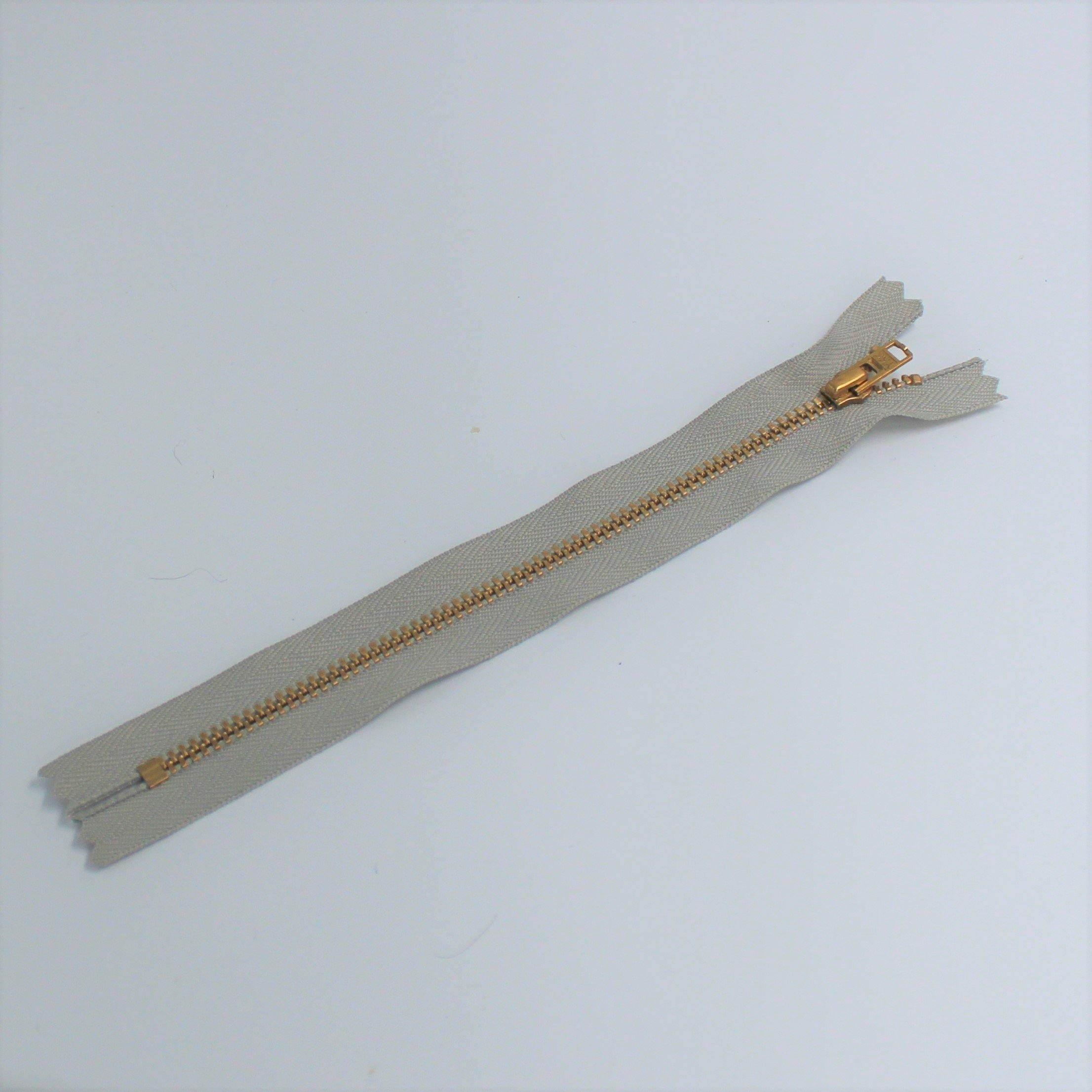 YKK - 18cm Trouser Metal Zipper - Super Strong - ACCESSOIRES LEDUC BV