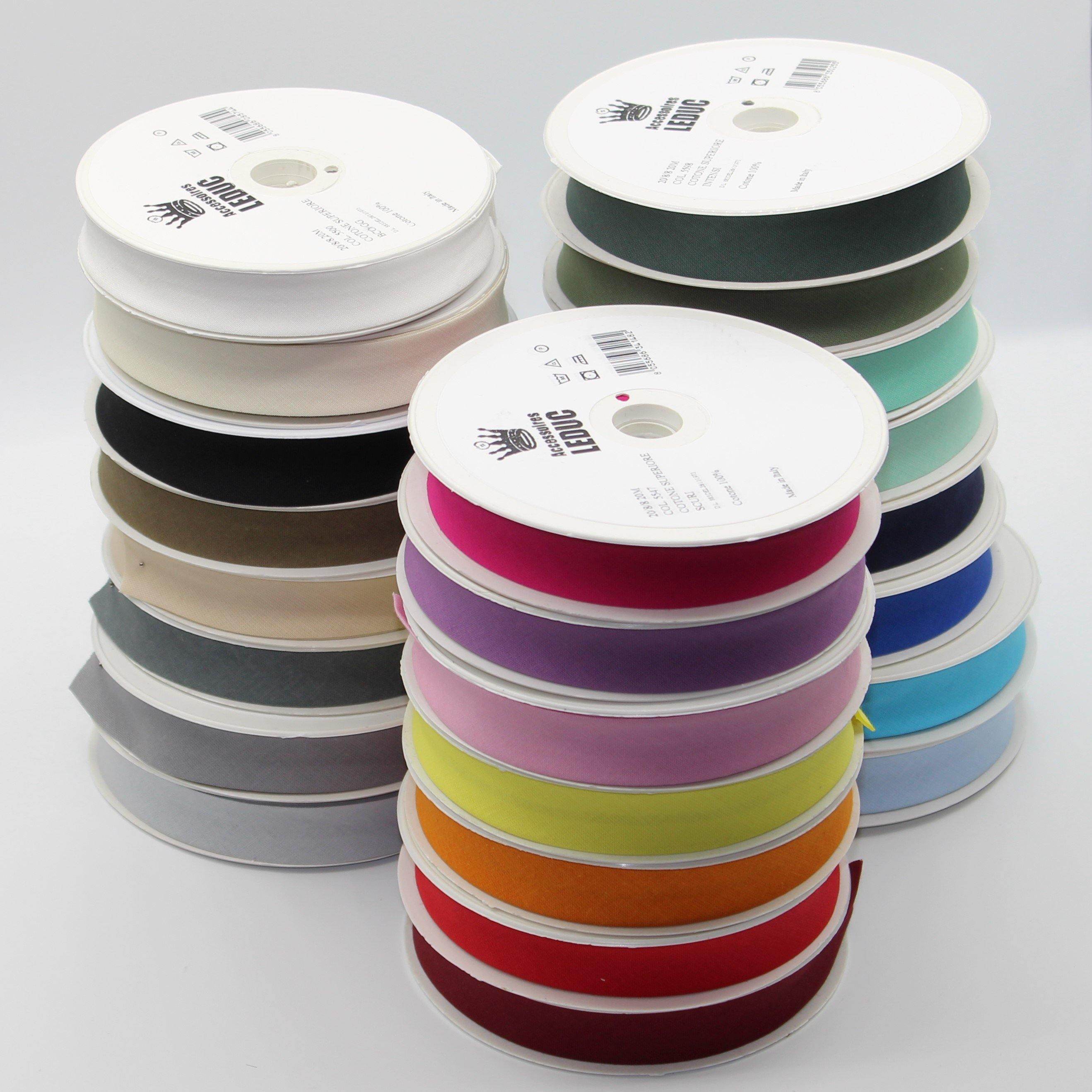 20MT - COTTON BIAS BINDING / 20mm - 20/8/8 #SBI517 - ACCESSOIRES LEDUC BV